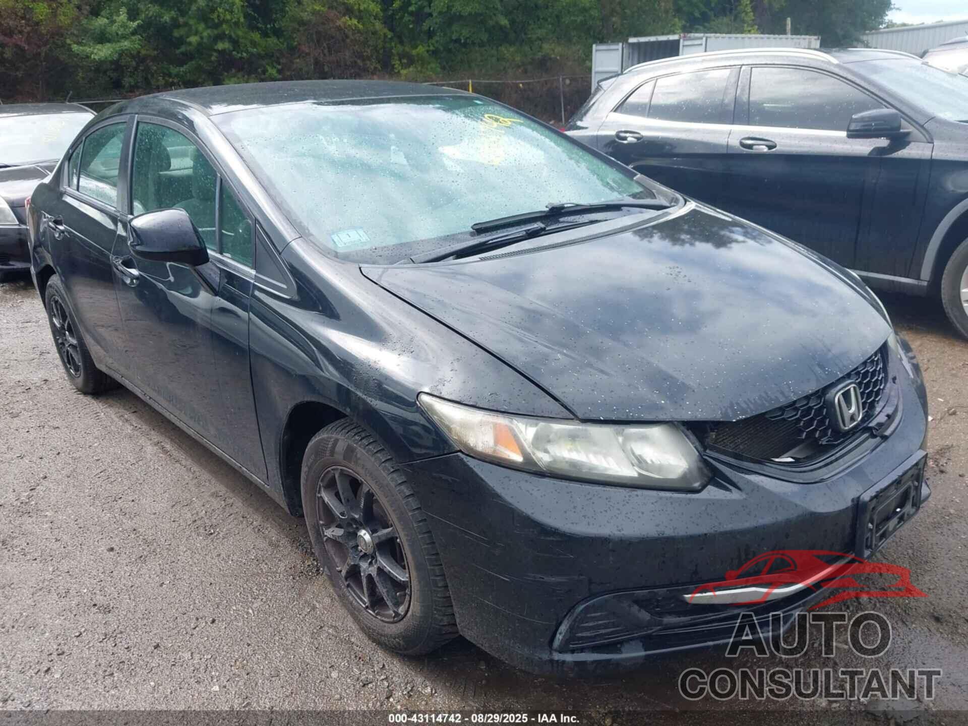 HONDA CIVIC 2013 - 2HGFB2F51DH599013