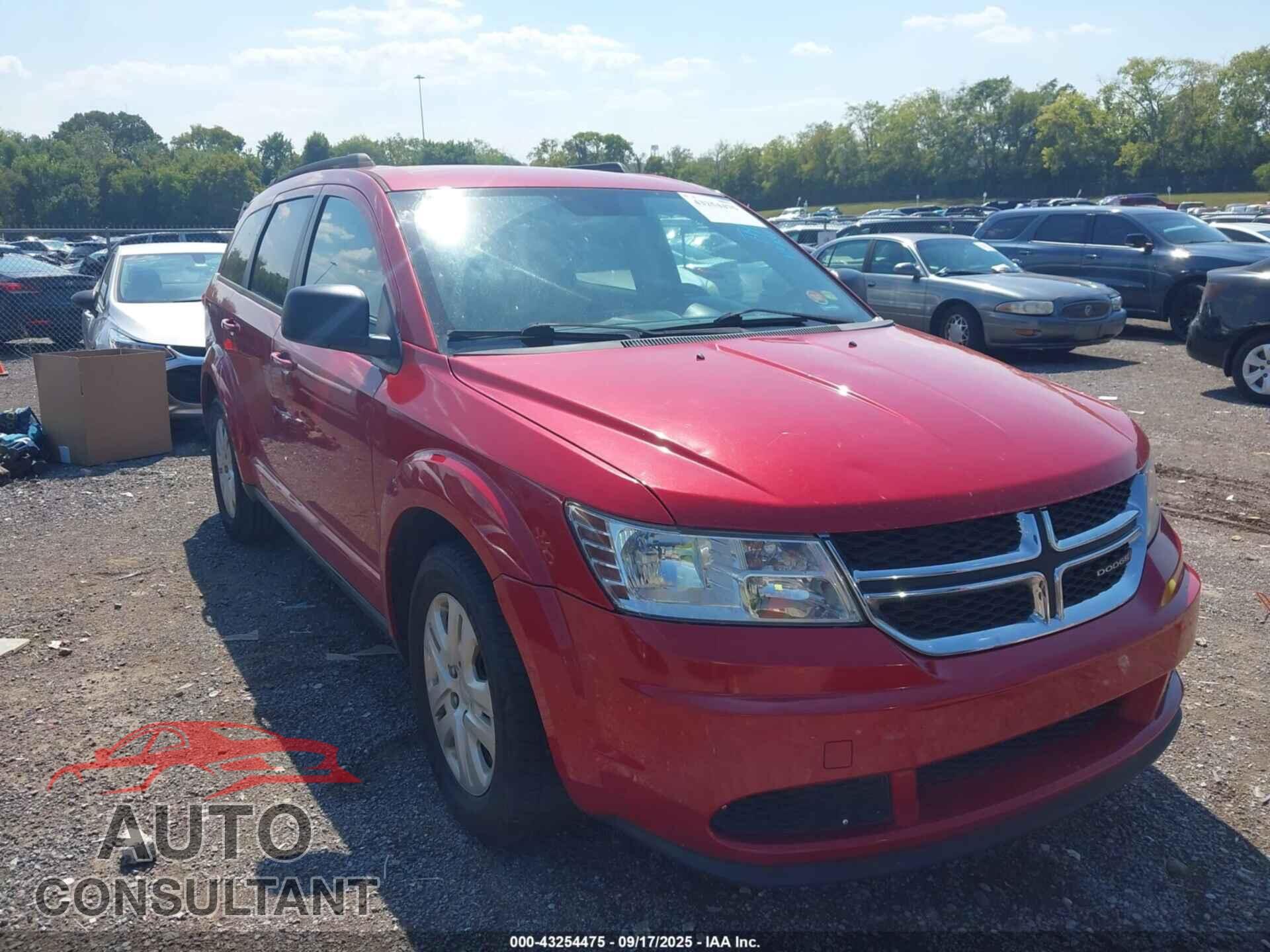 DODGE JOURNEY 2015 - 3C4PDCAB2FT726667