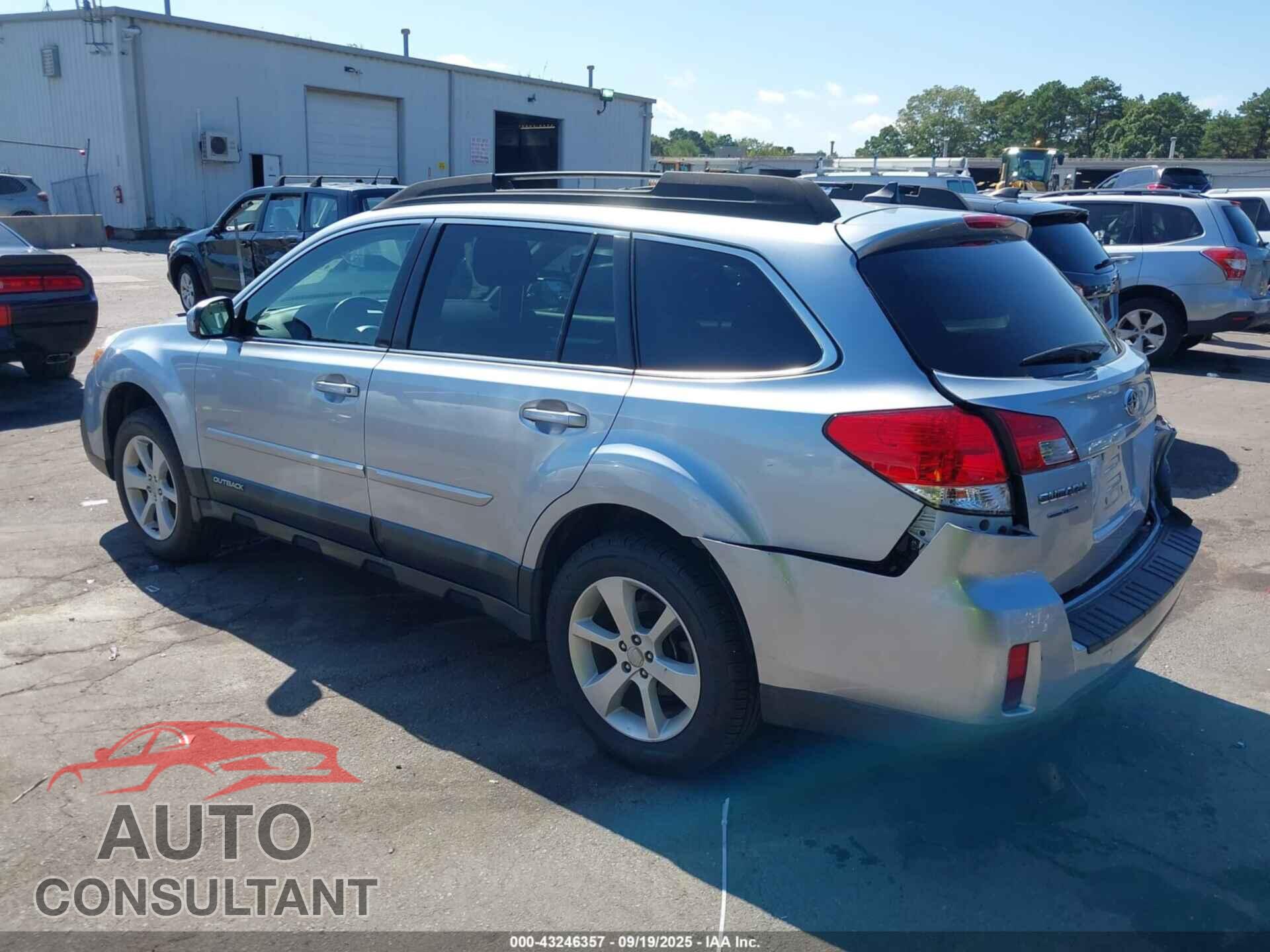 SUBARU OUTBACK 2014 - 4S4BRCEC6E3326115