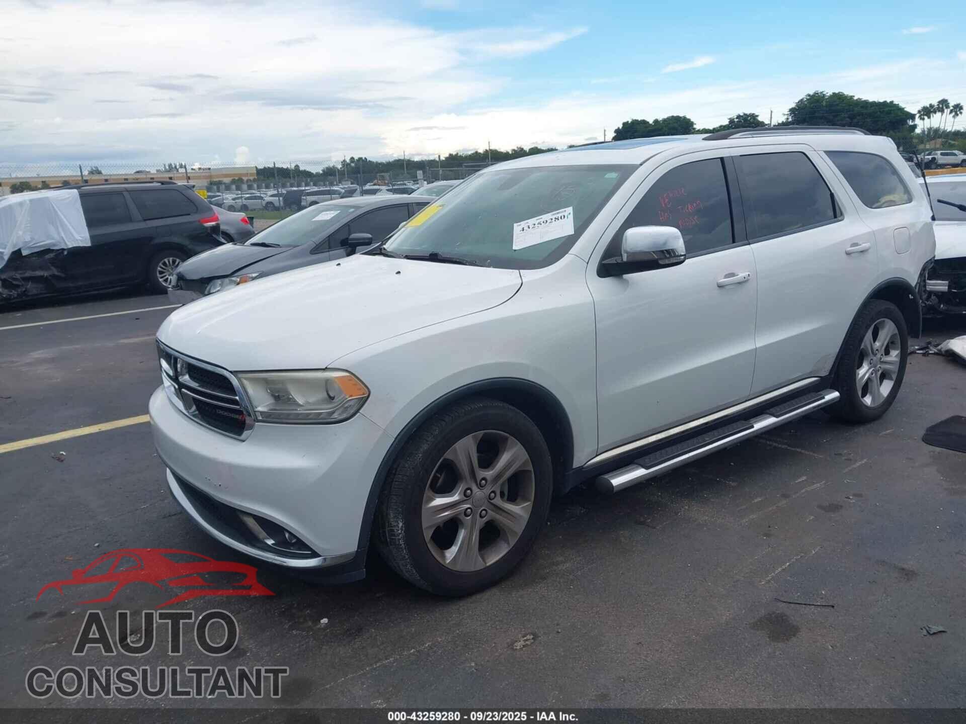 DODGE DURANGO 2014 - 1C4RDHDG0EC306820