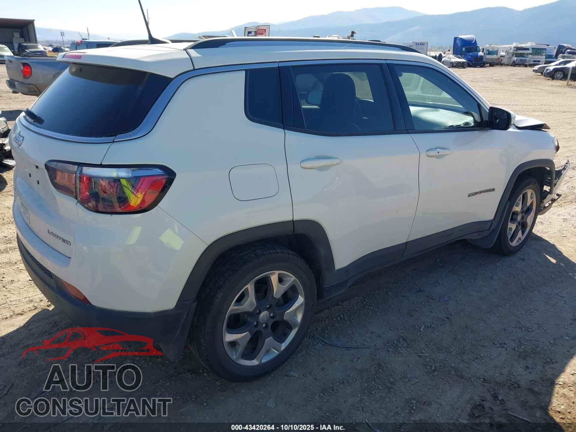 JEEP NEW COMPASS 2017 - 3C4NJDCB5HT641392