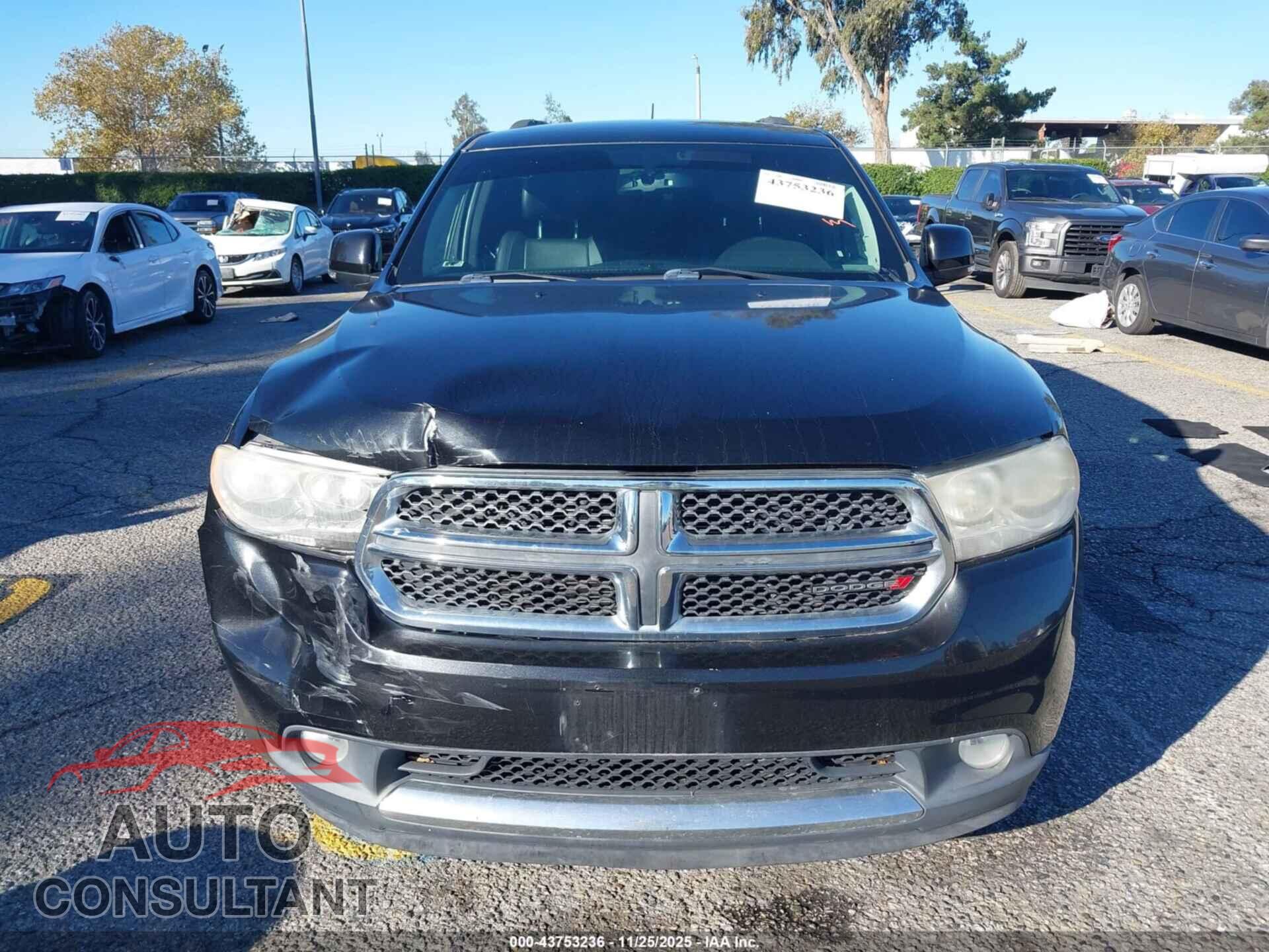DODGE DURANGO 2013 - 1C4RDHDG2DC664290