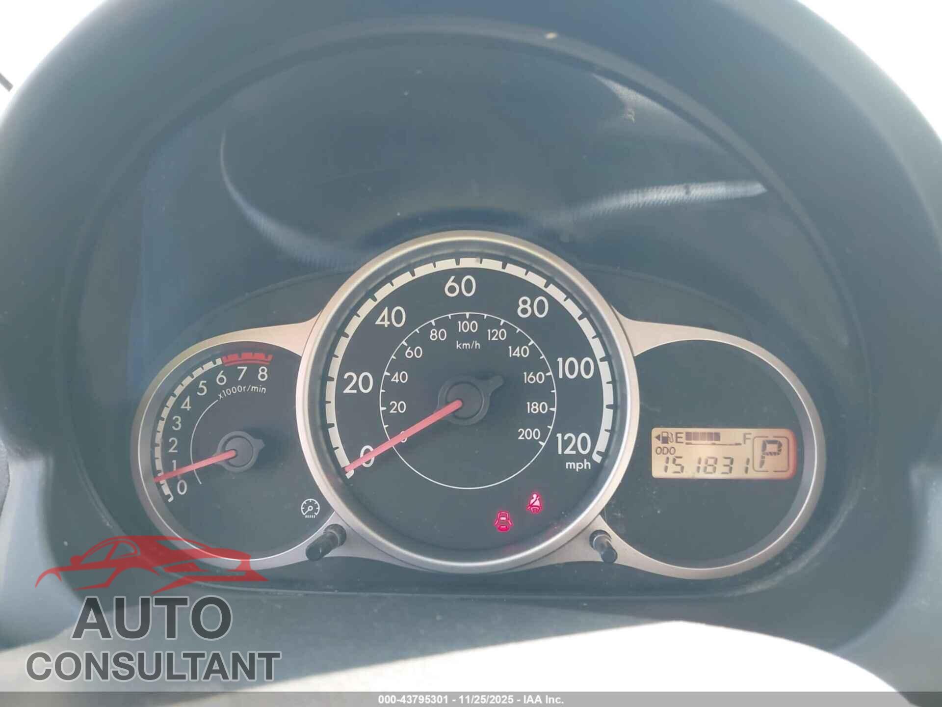MAZDA MAZDA2 2012 - JM1DE1KY5C0144532