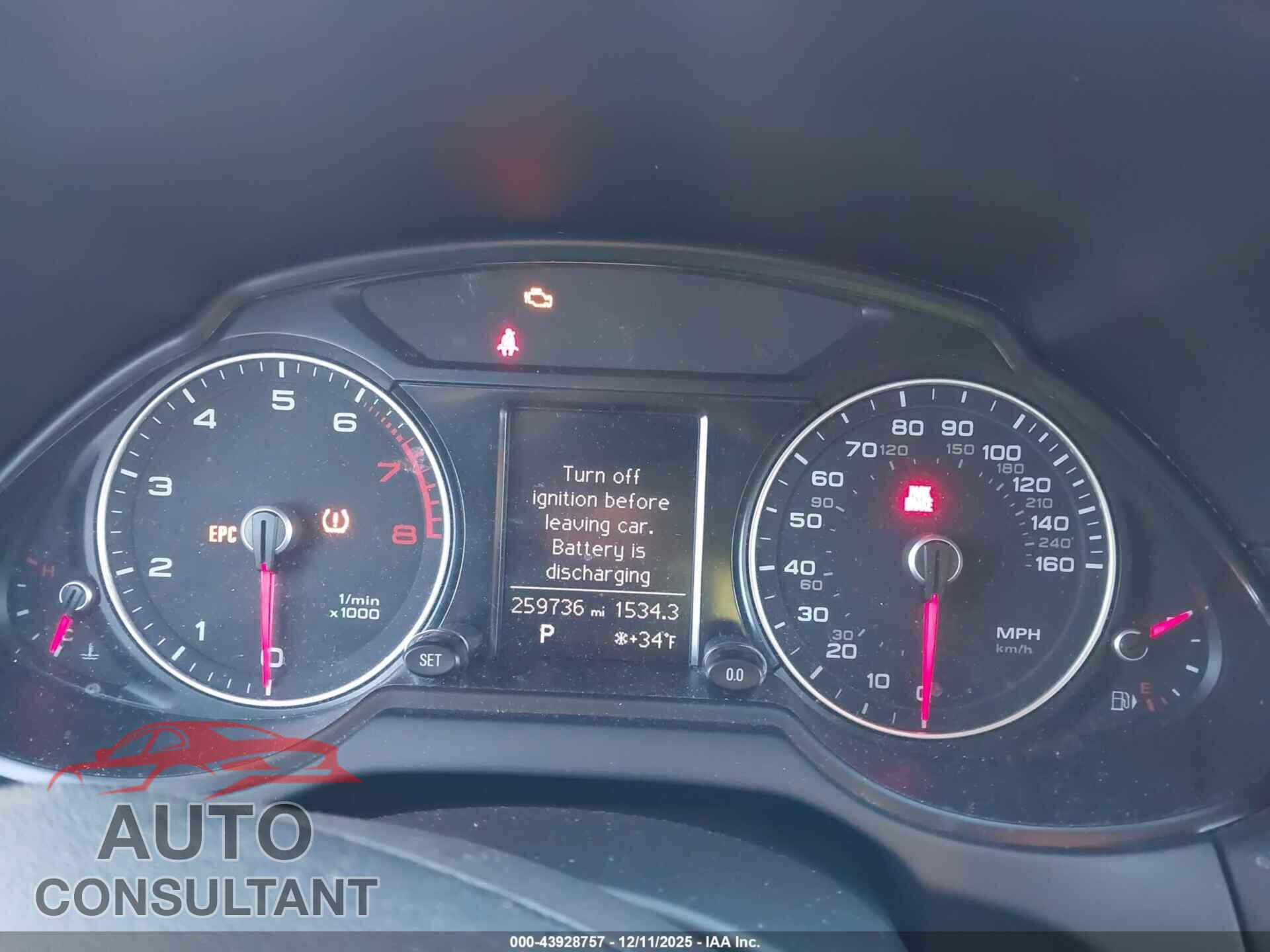 AUDI Q5 2014 - WA1LFAFP9EA030552