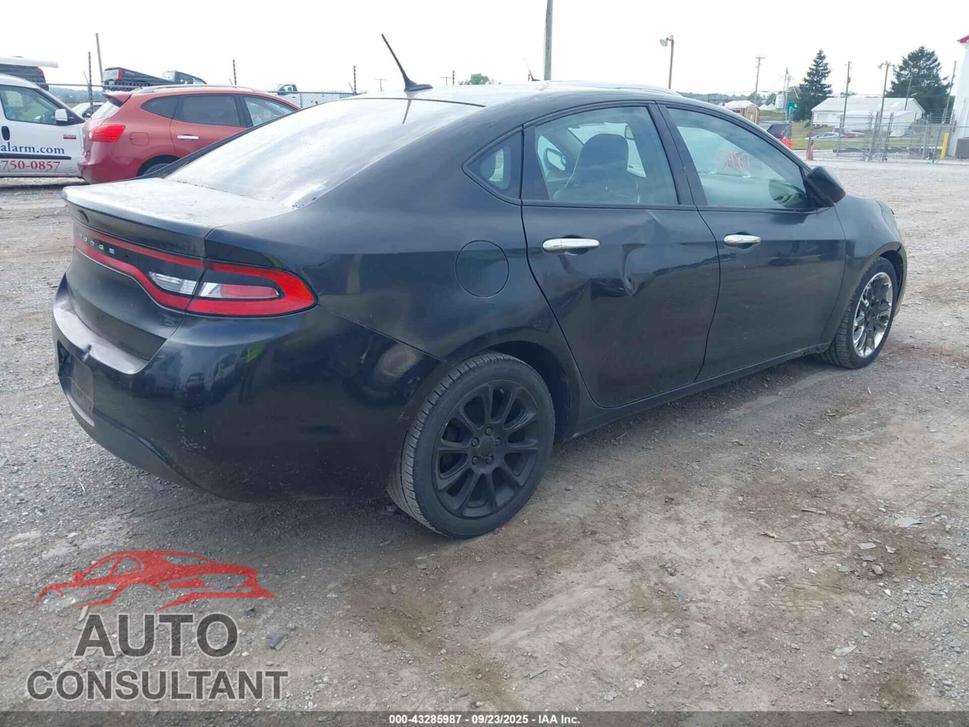 DODGE DART 2014 - 1C3CDFCB3ED668008