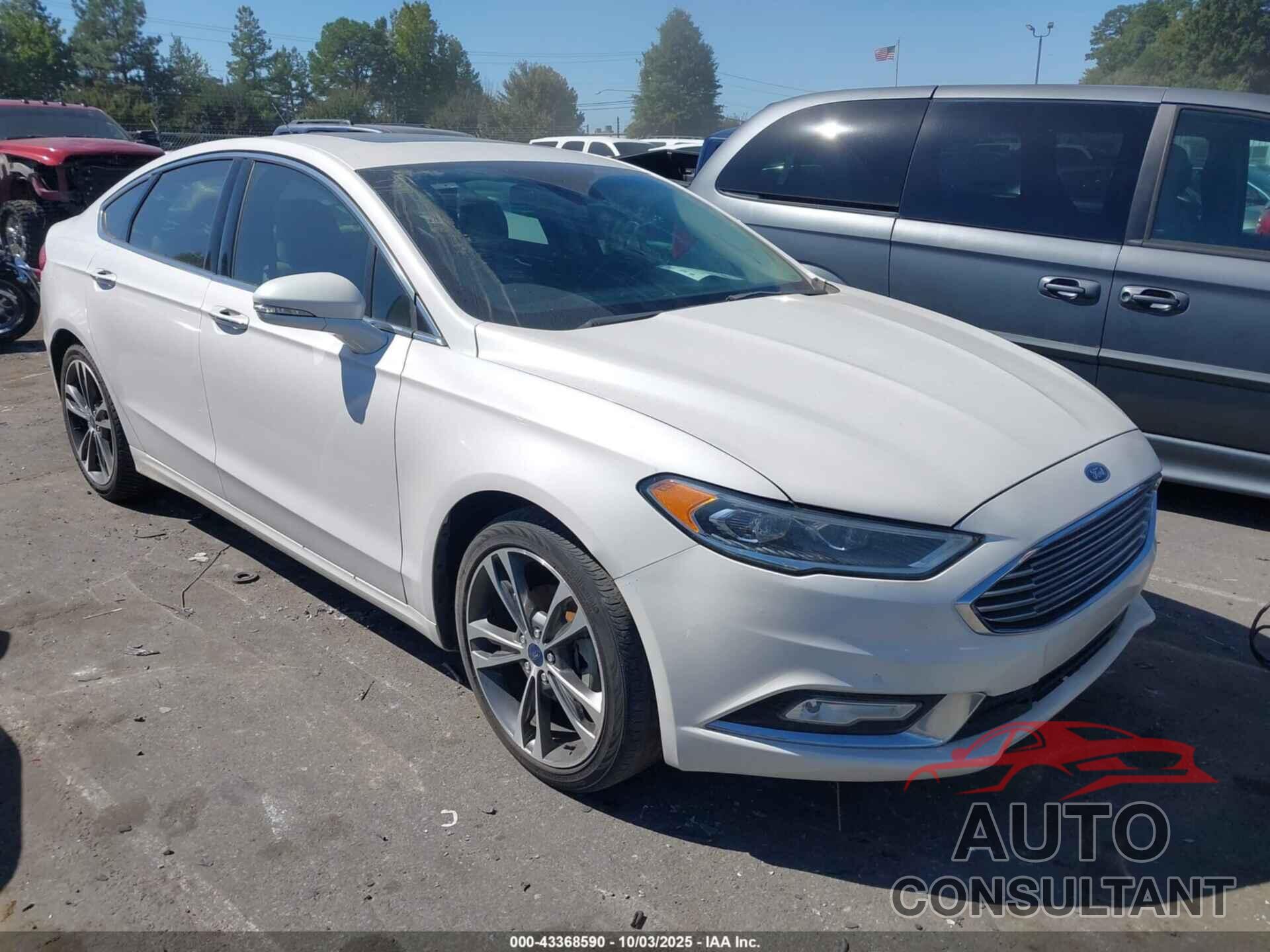 FORD FUSION 2017 - 3FA6P0K92HR215107