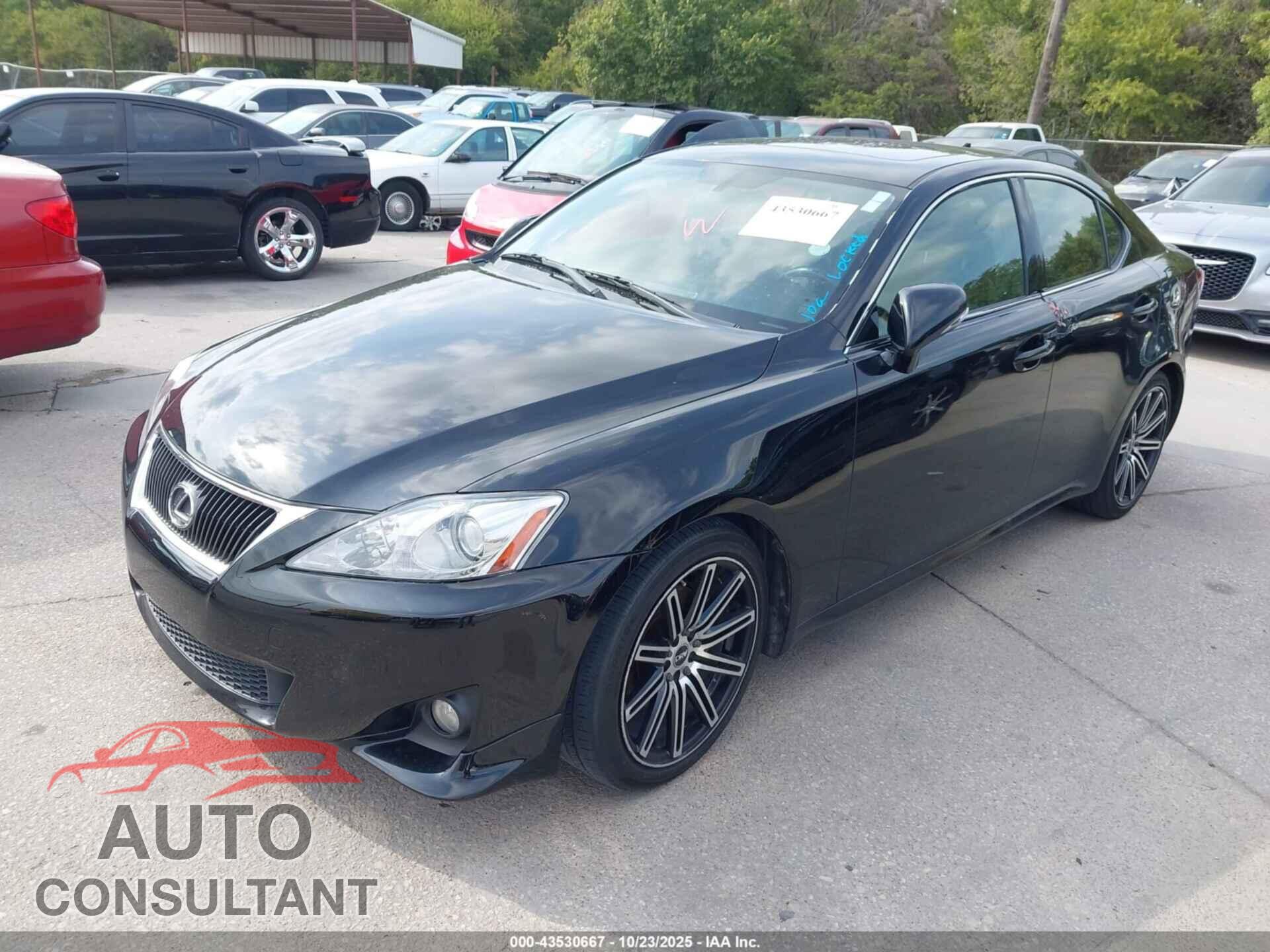 LEXUS IS 250 2013 - JTHBF5C20D5189581