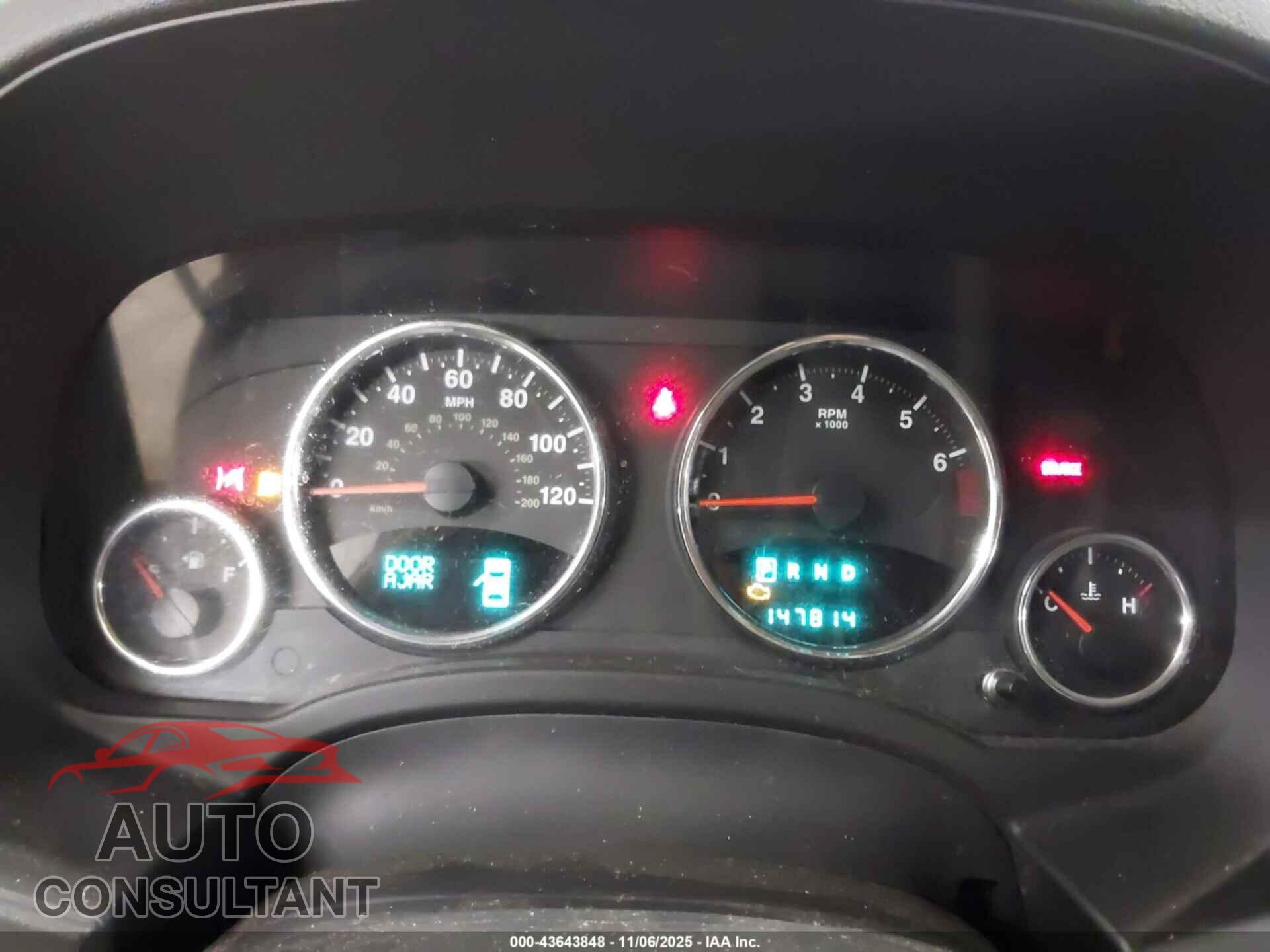 JEEP COMPASS 2011 - 1J4NF5FB3BD159465