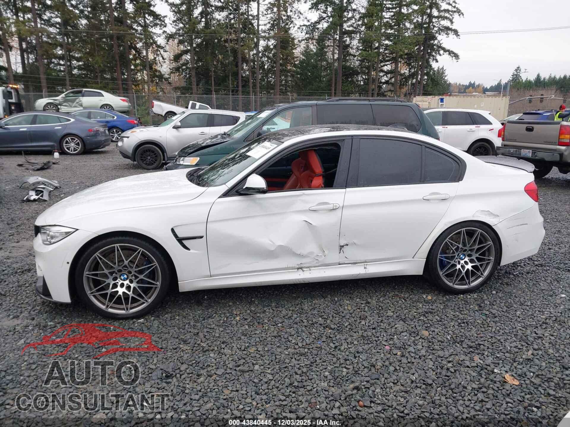 BMW M3 2017 - WBS8M9C54H5G84676