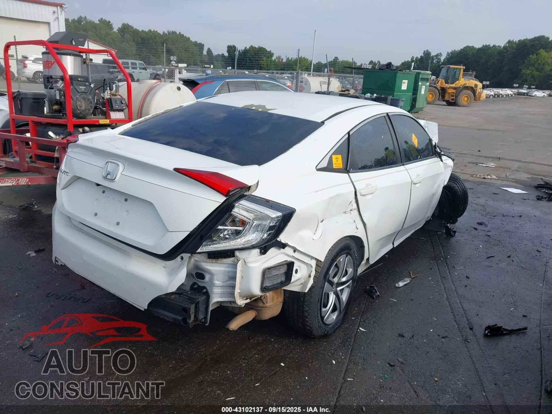 HONDA CIVIC 2017 - 19XFC2F58HE062975