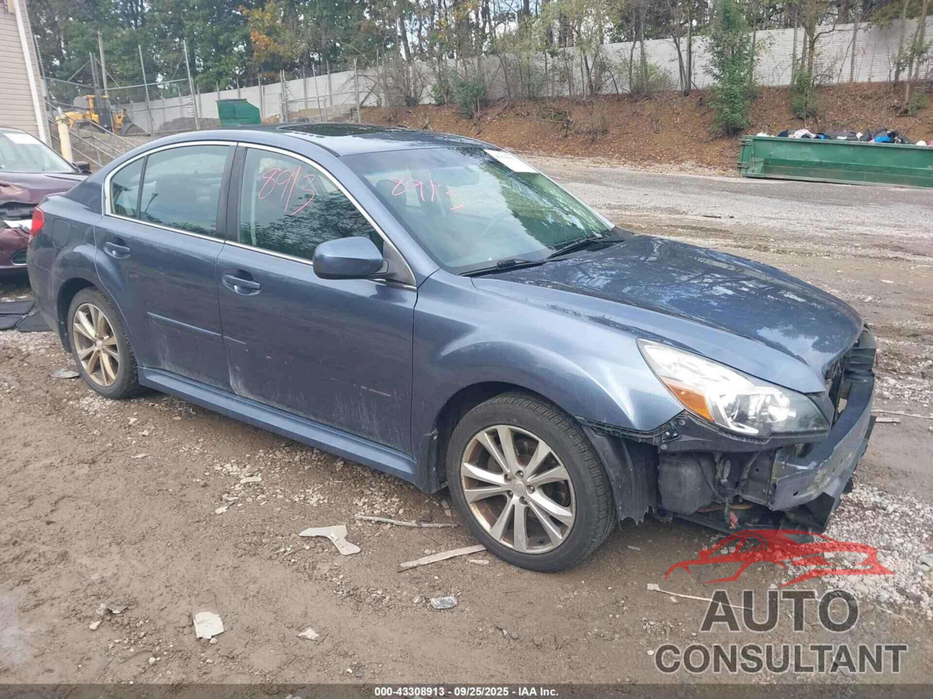 SUBARU LEGACY 2013 - 4S3BMBK63D3019530