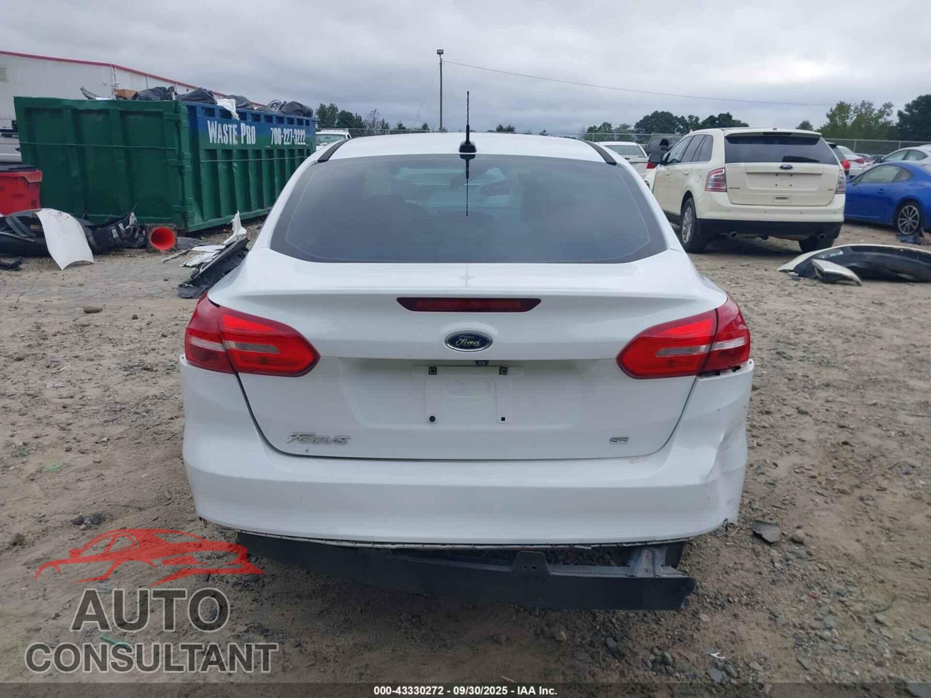 FORD FOCUS 2016 - 1FADP3F26GL235217