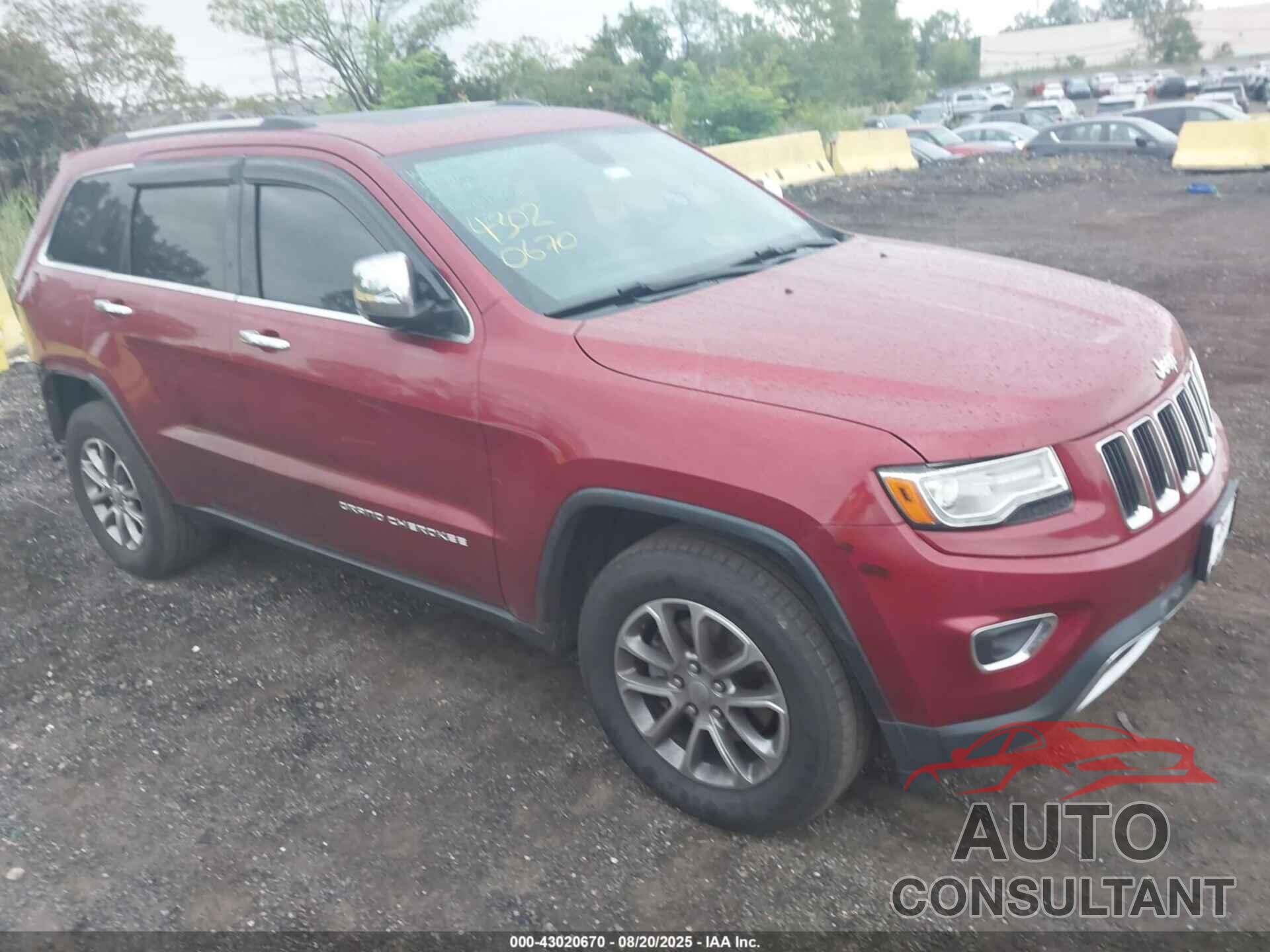 JEEP GRAND CHEROKEE 2014 - 1C4RJFBG1EC516049