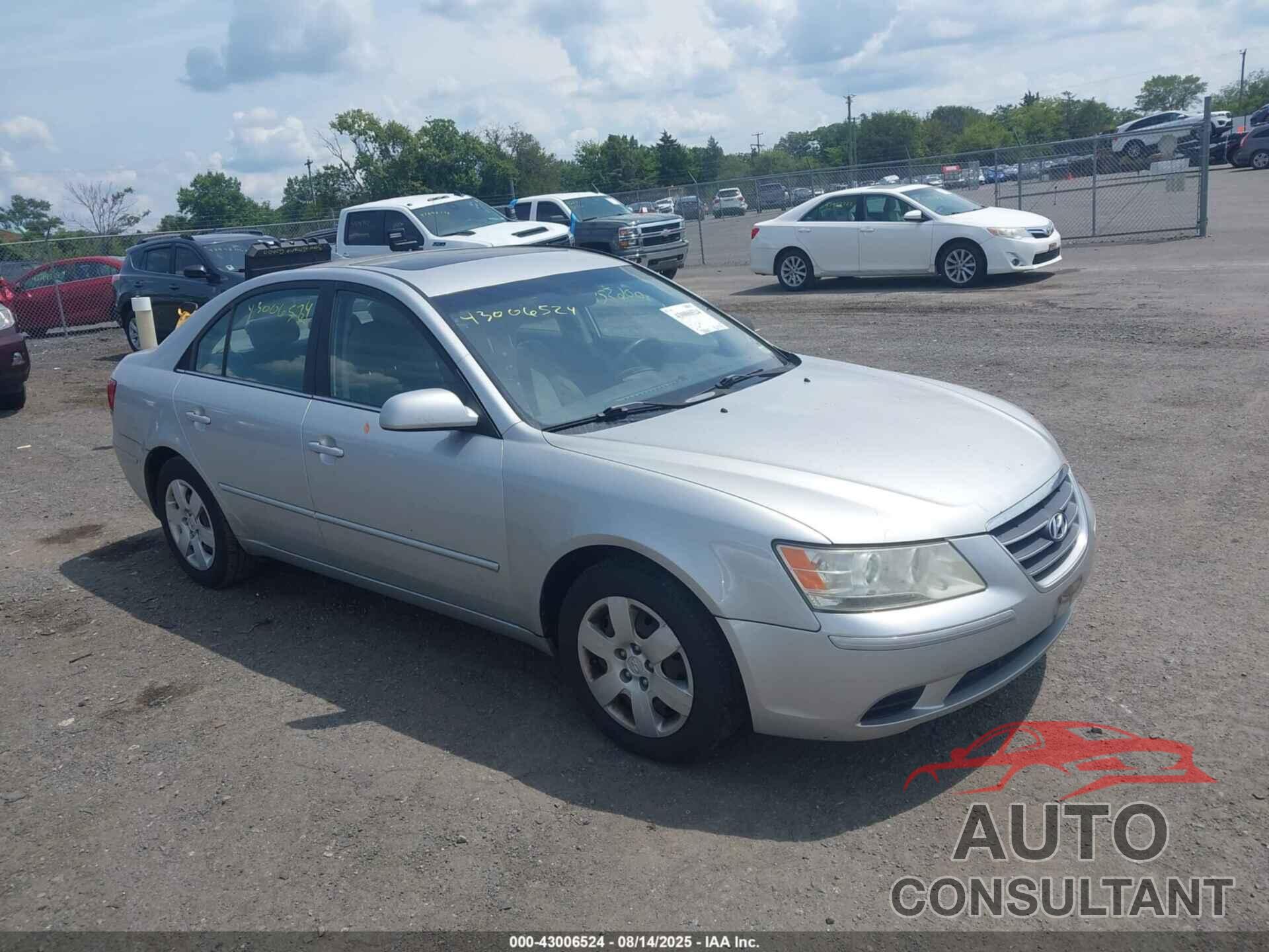 HYUNDAI SONATA 2009 - 5NPET46C89H512417