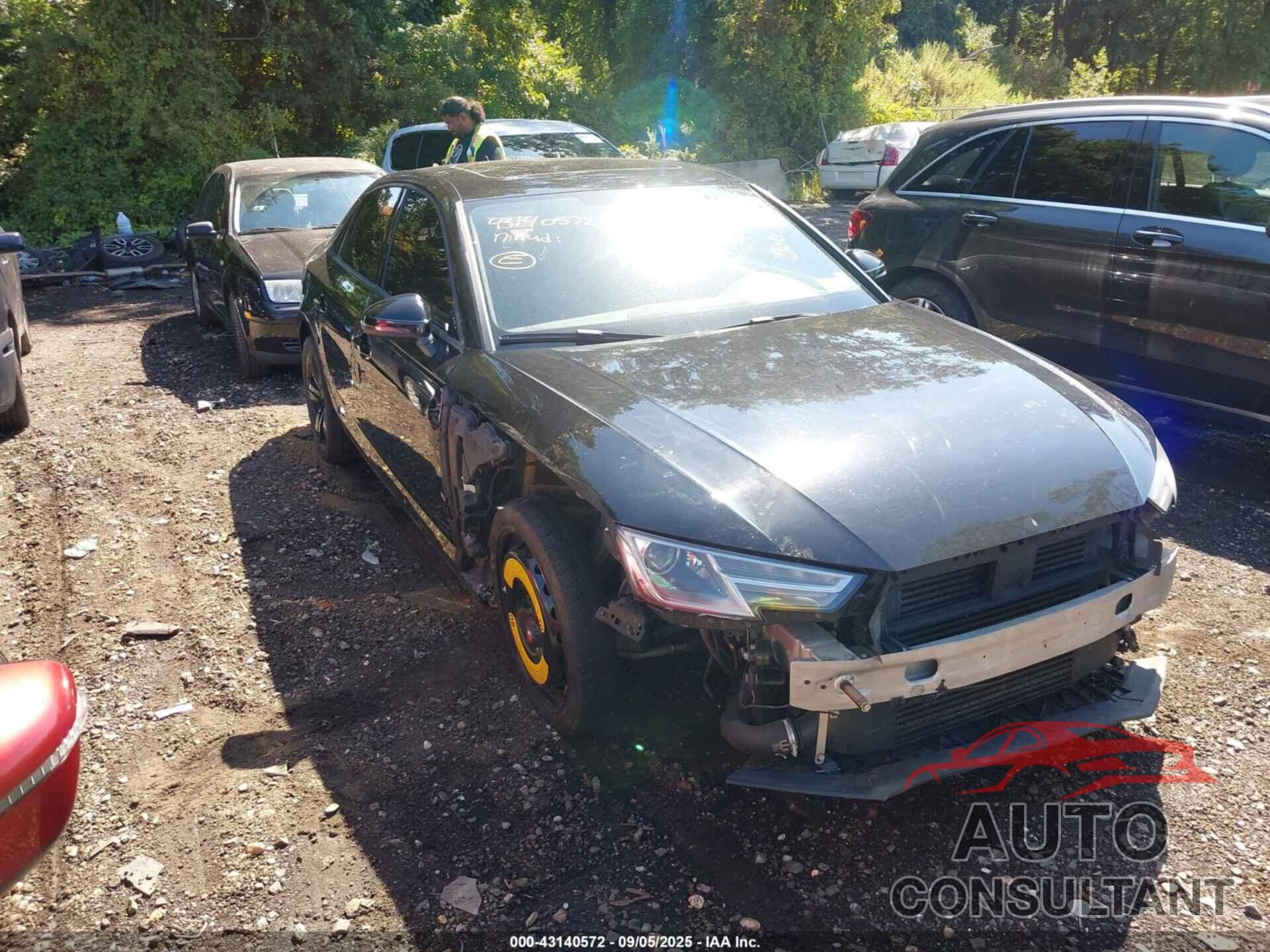 AUDI A4 2017 - WAUANAF44HN055326