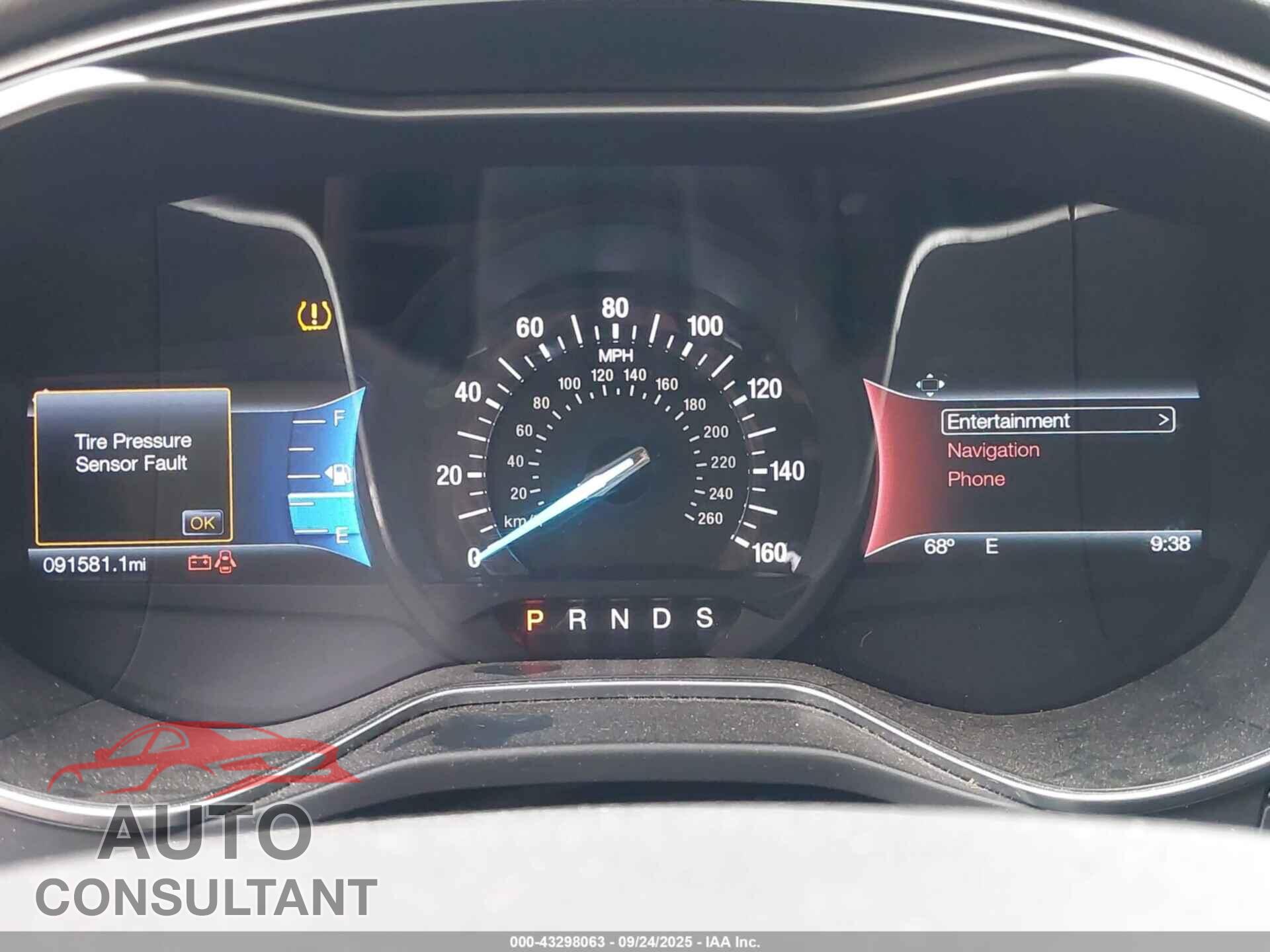 FORD FUSION 2017 - 3FA6P0T97HR243371