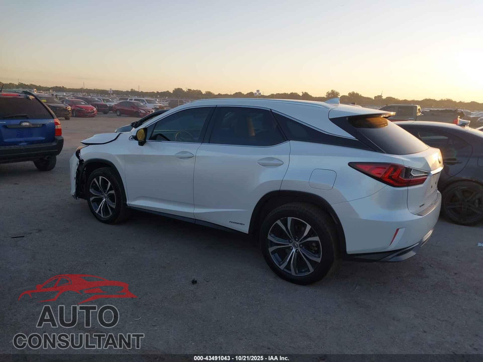 LEXUS RX 450H 2017 - 2T2BGMCA9HC016324