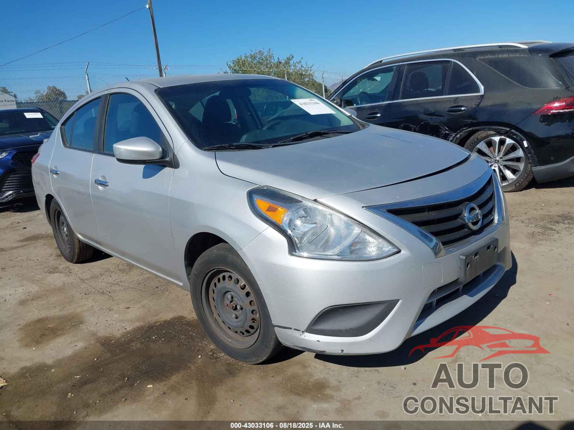 NISSAN VERSA 2016 - 3N1CN7AP2GL886616
