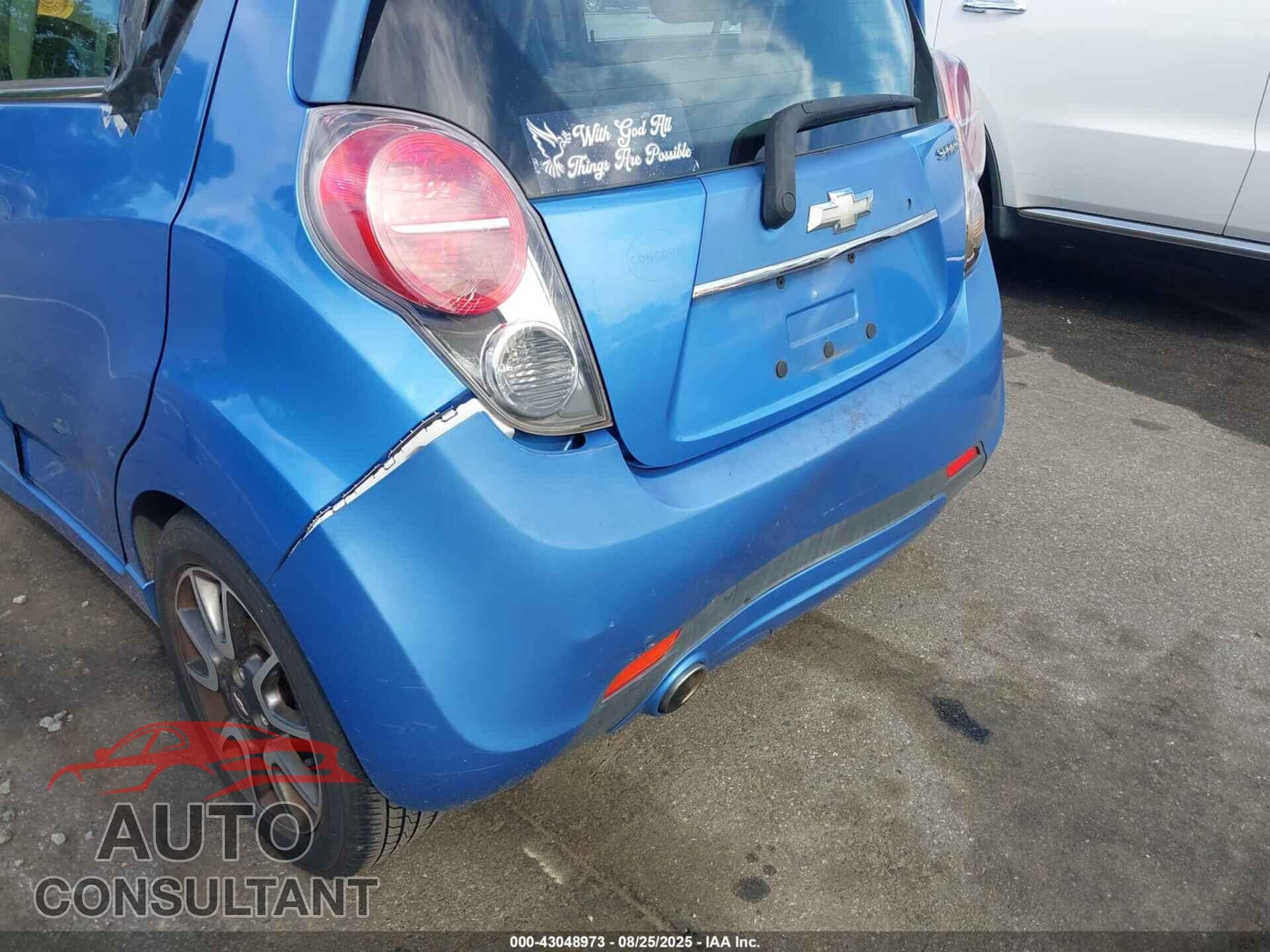 CHEVROLET SPARK 2013 - KL8CF6S97DC569368