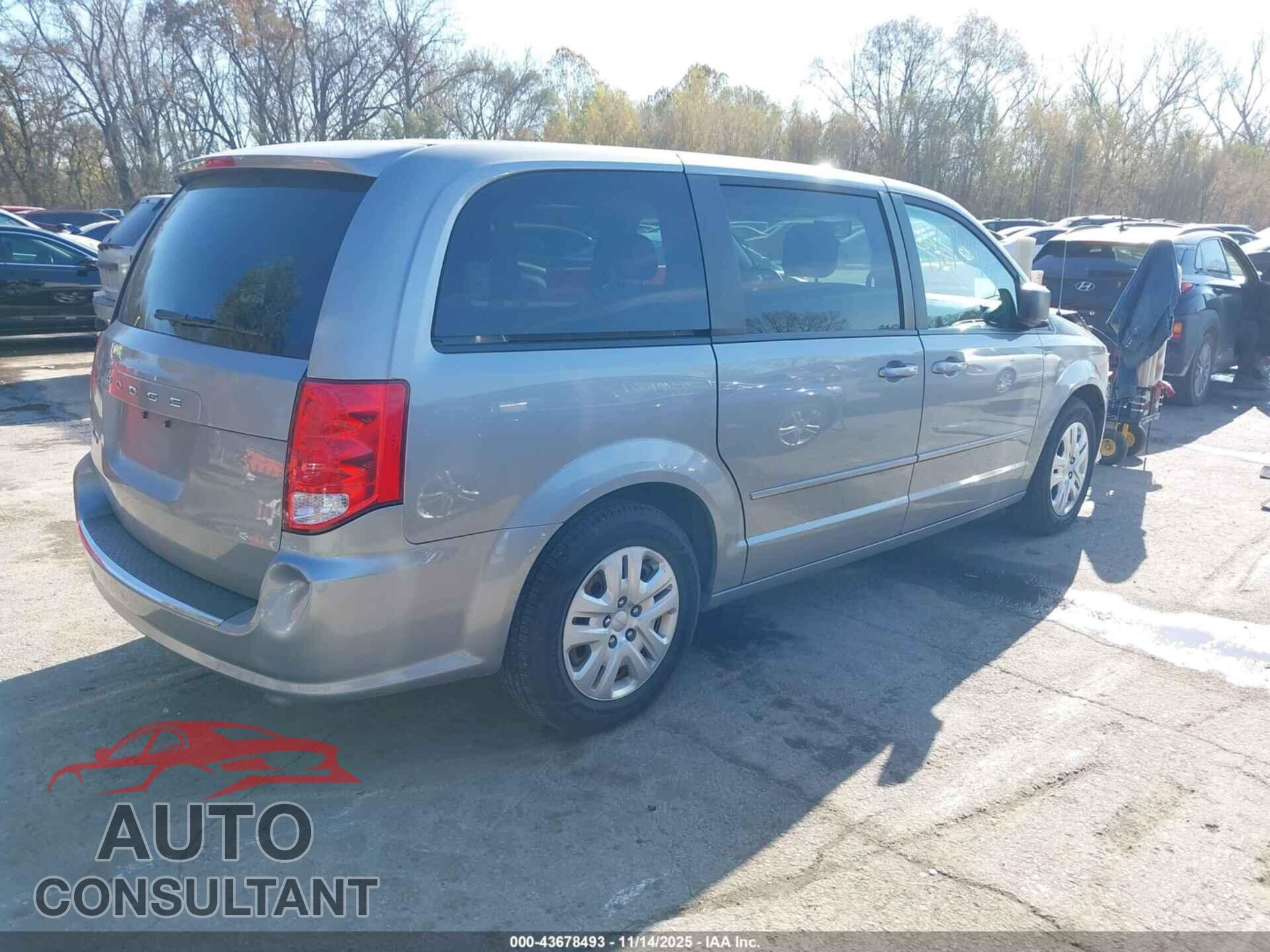 DODGE GRAND CARAVAN 2016 - 2C4RDGBG4GR182011