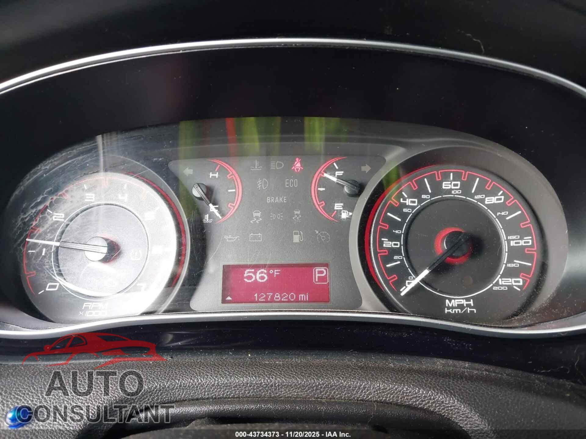 DODGE DART 2013 - 1C3CDFBA6DD295568