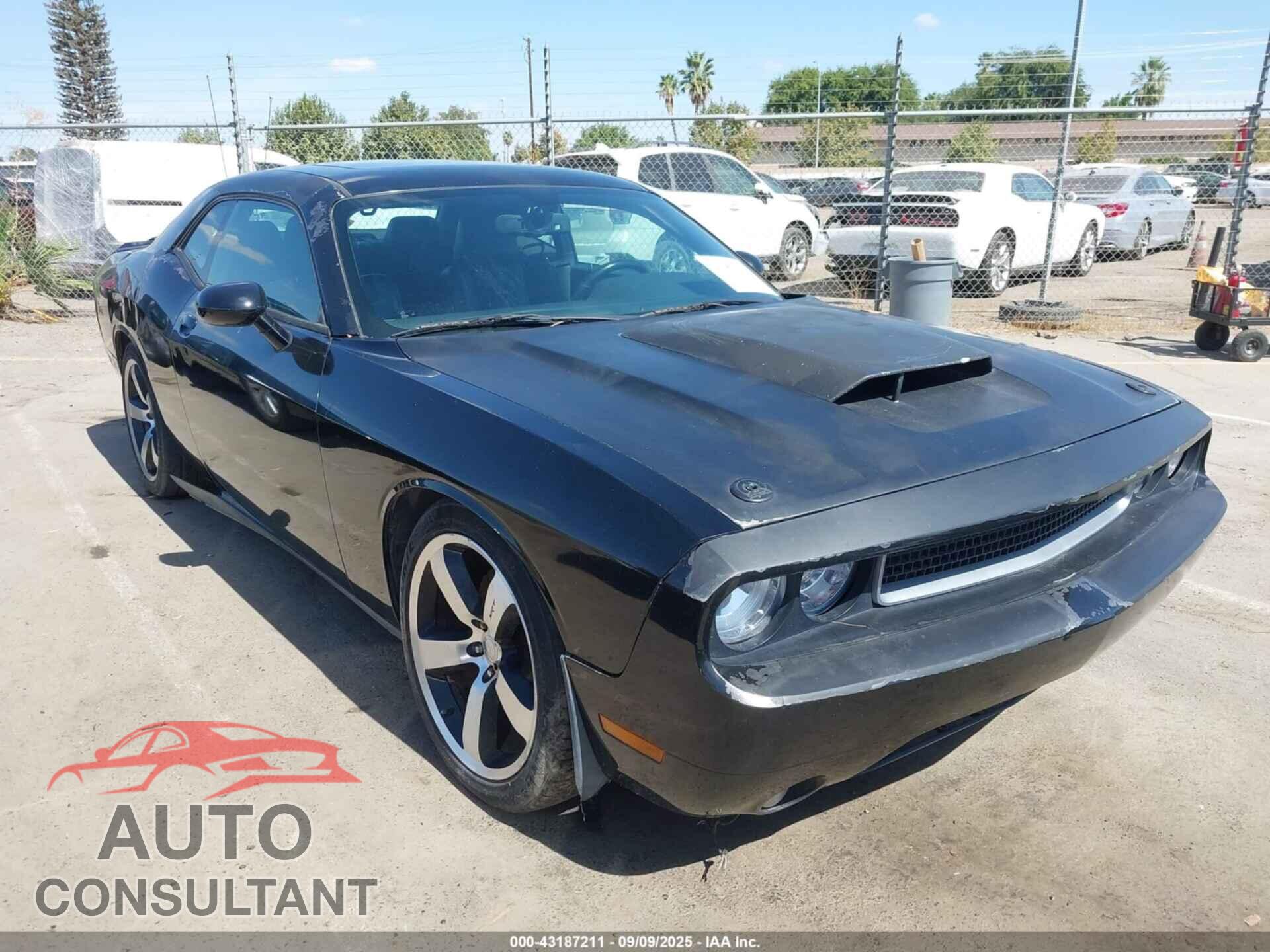 DODGE CHALLENGER 2012 - 2C3CDYCJ5CH208805