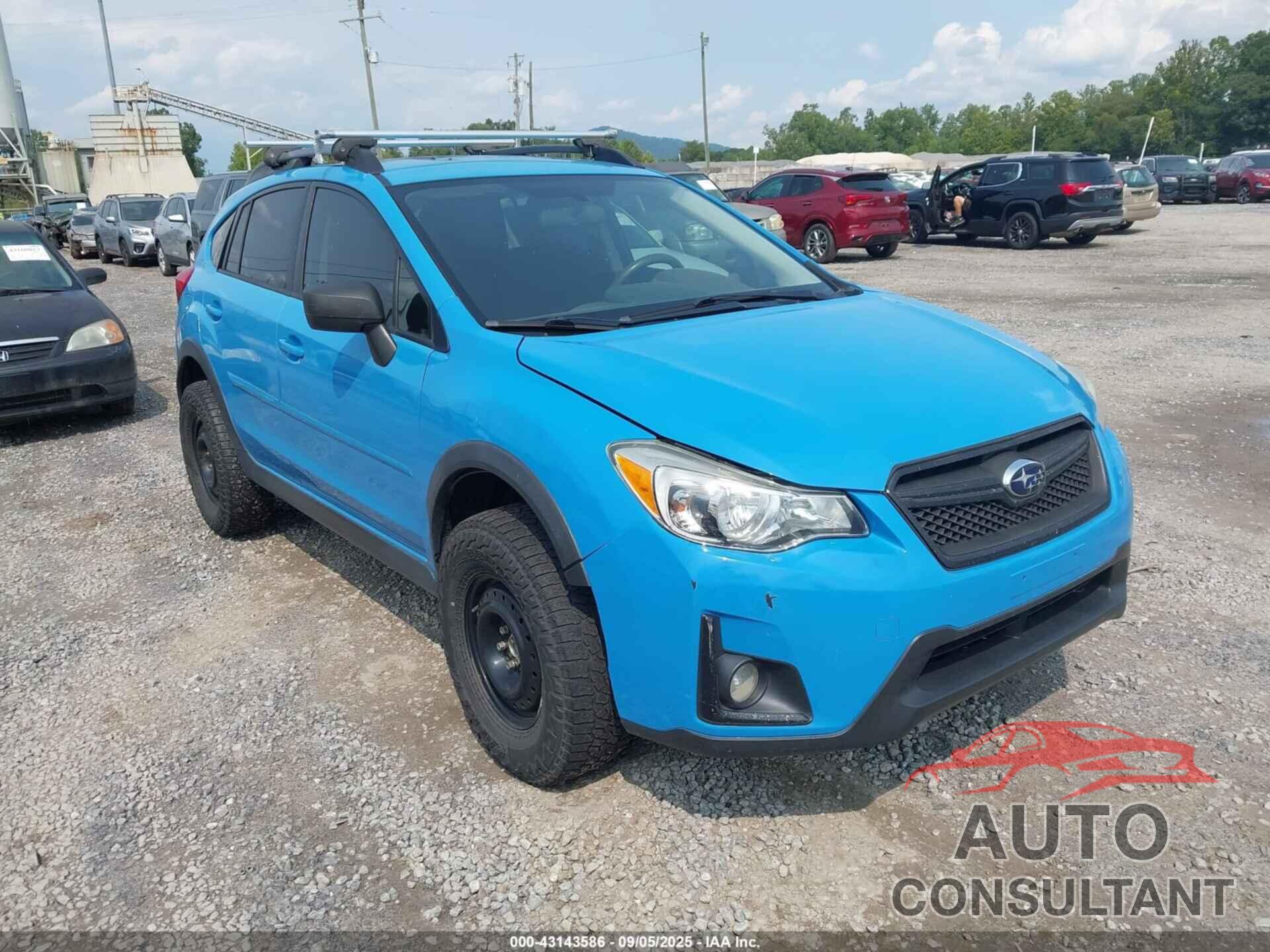 SUBARU CROSSTREK 2016 - JF2GPAAC4GG244858