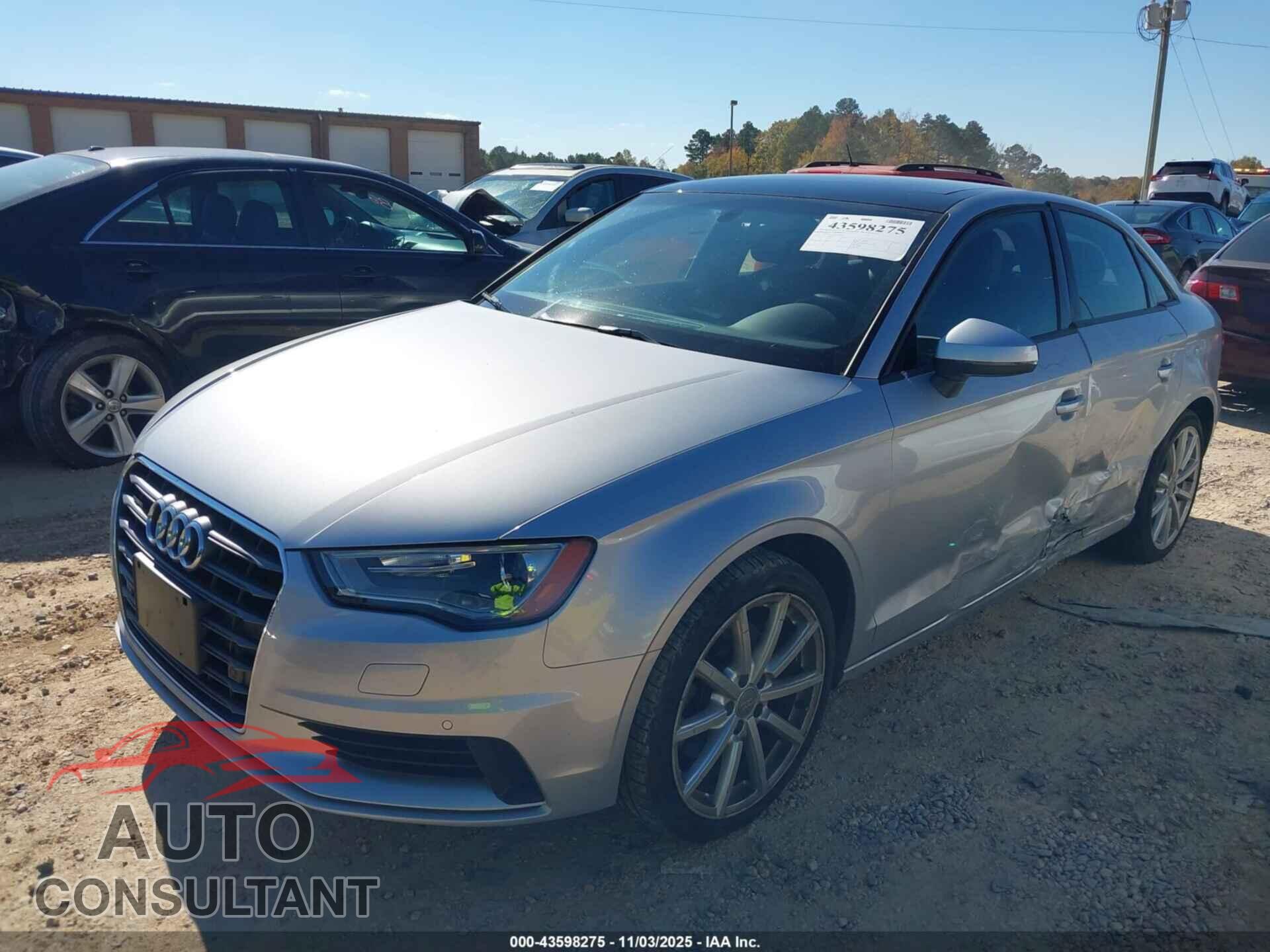 AUDI A3 2016 - WAUB8GFF8G1008564