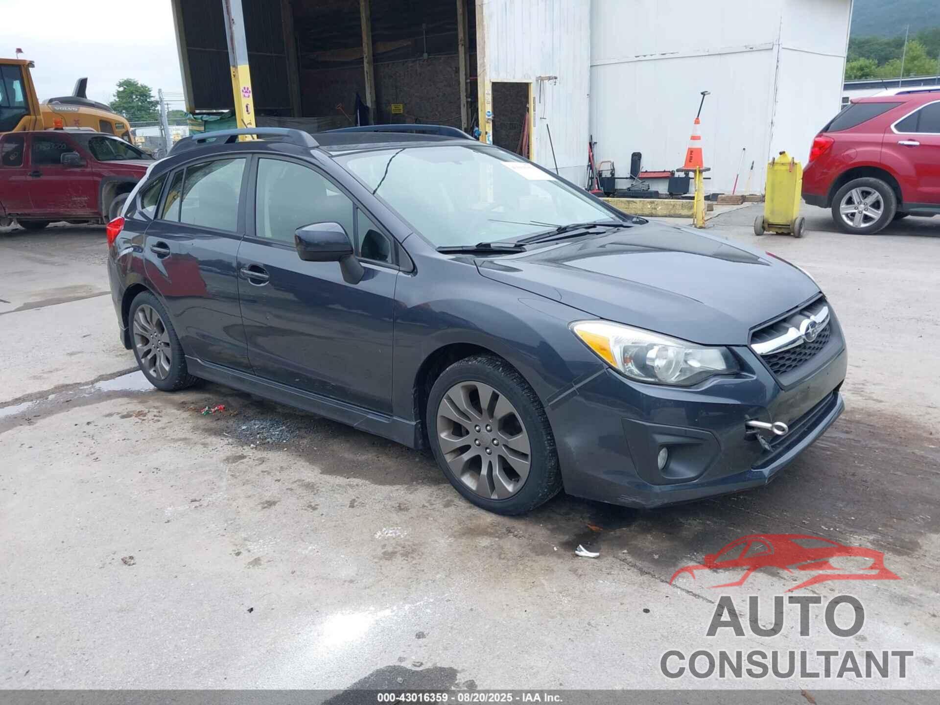 SUBARU IMPREZA 2014 - JF1GPAL60E8229907