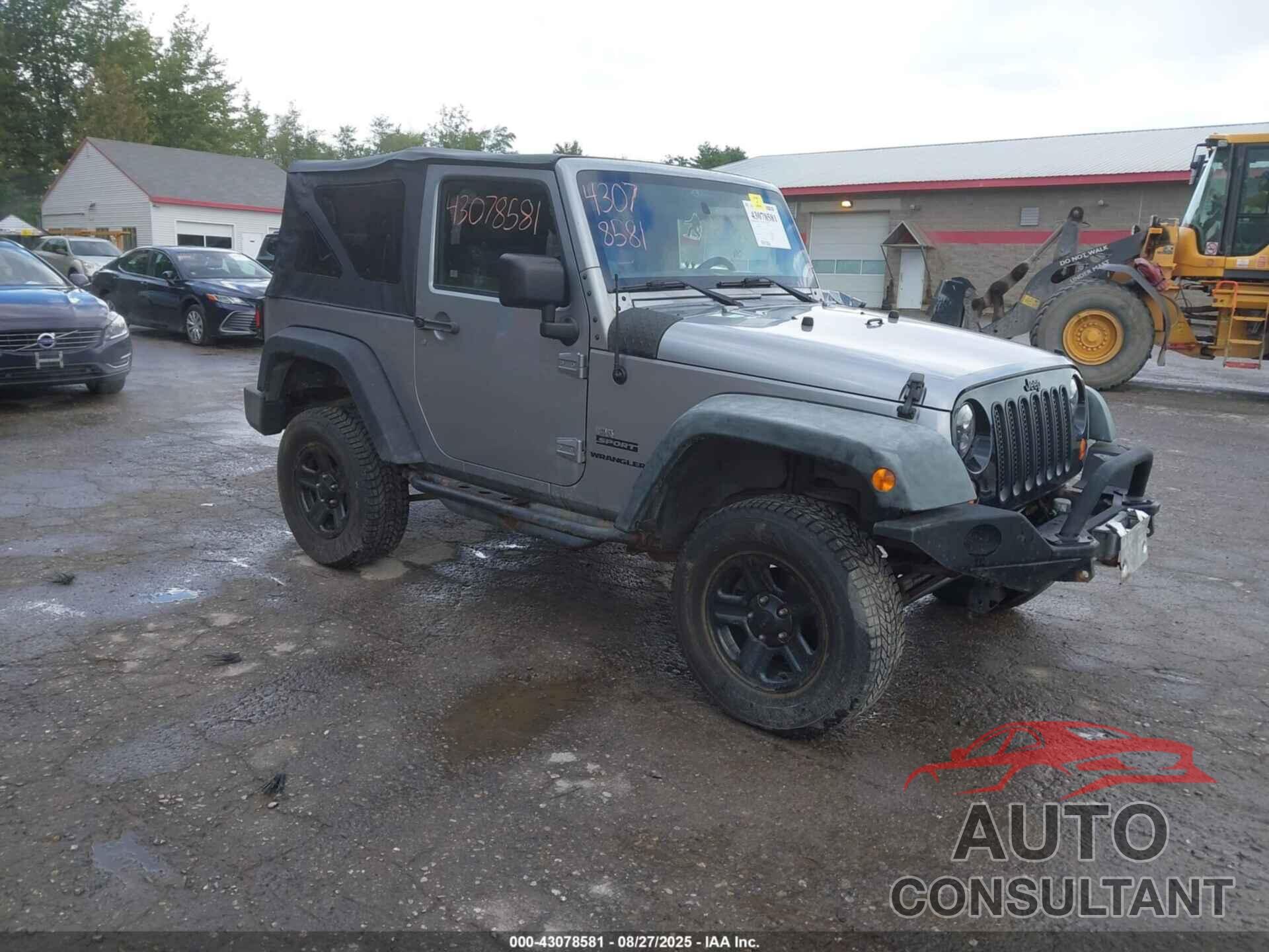 JEEP WRANGLER 2013 - 1C4AJWAG9DL572382
