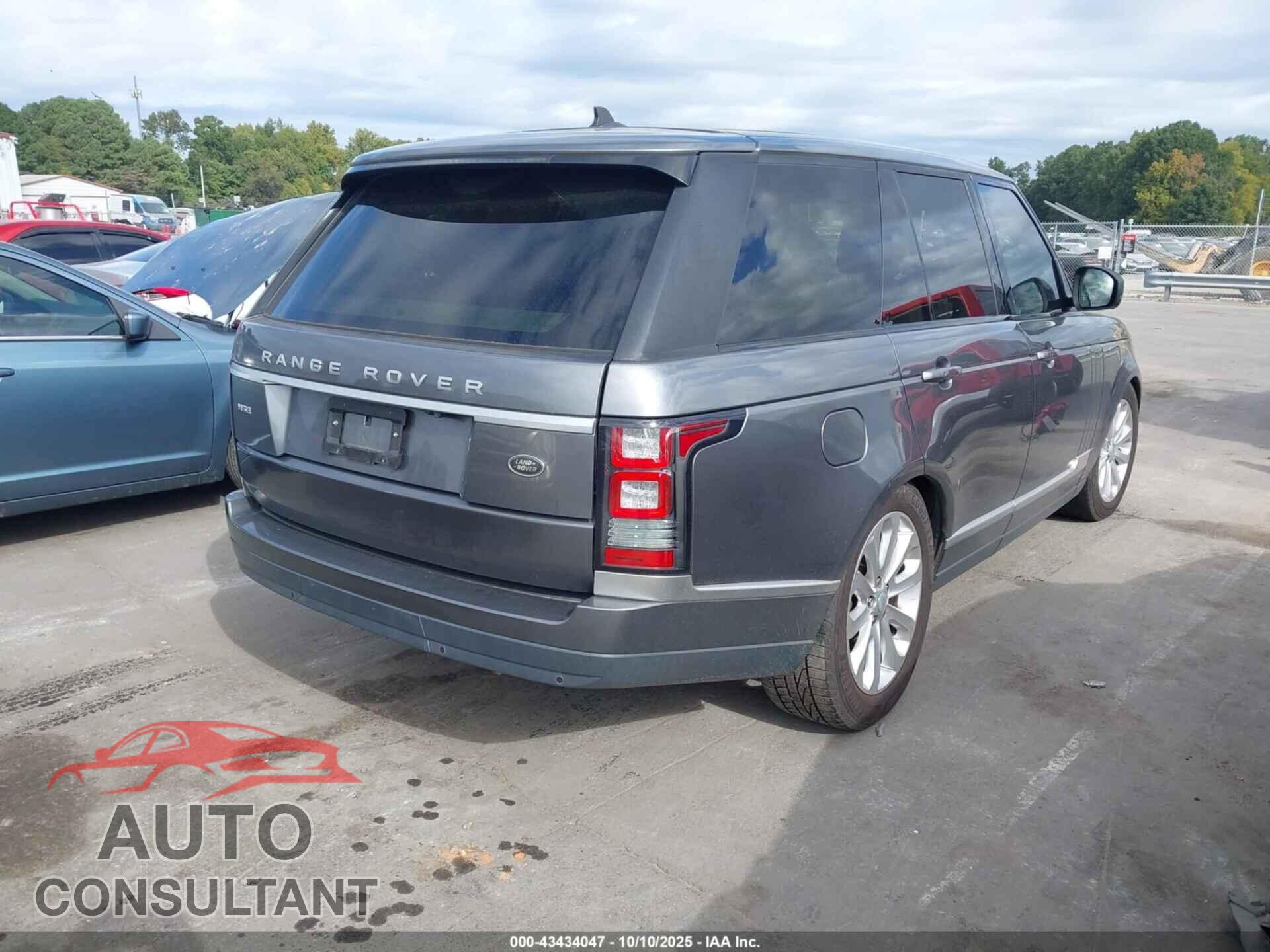LAND ROVER RANGE ROVER 2016 - SALGS2PF4GA300393