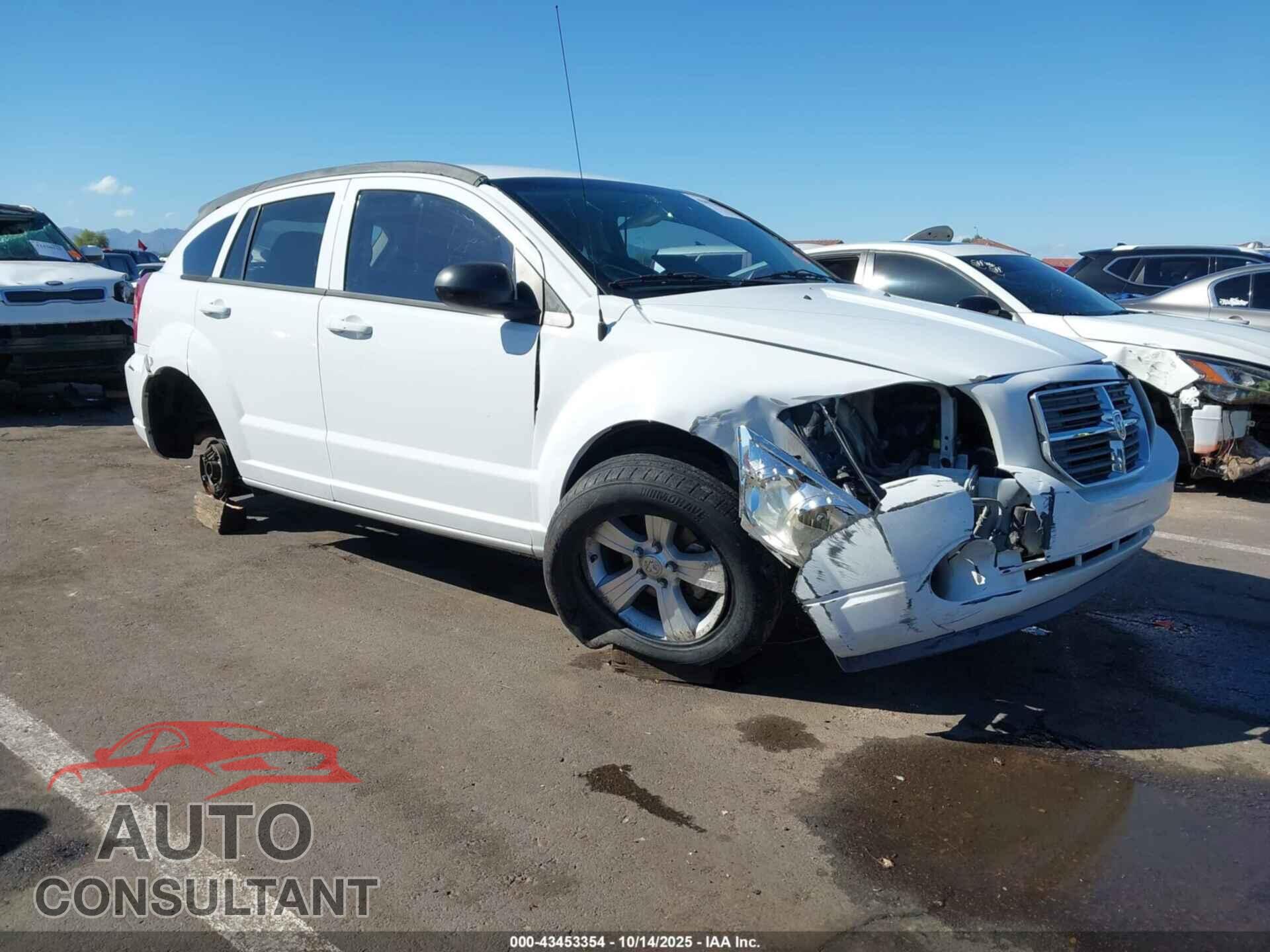 DODGE CALIBER 2011 - 1B3CB3HA2BD296612