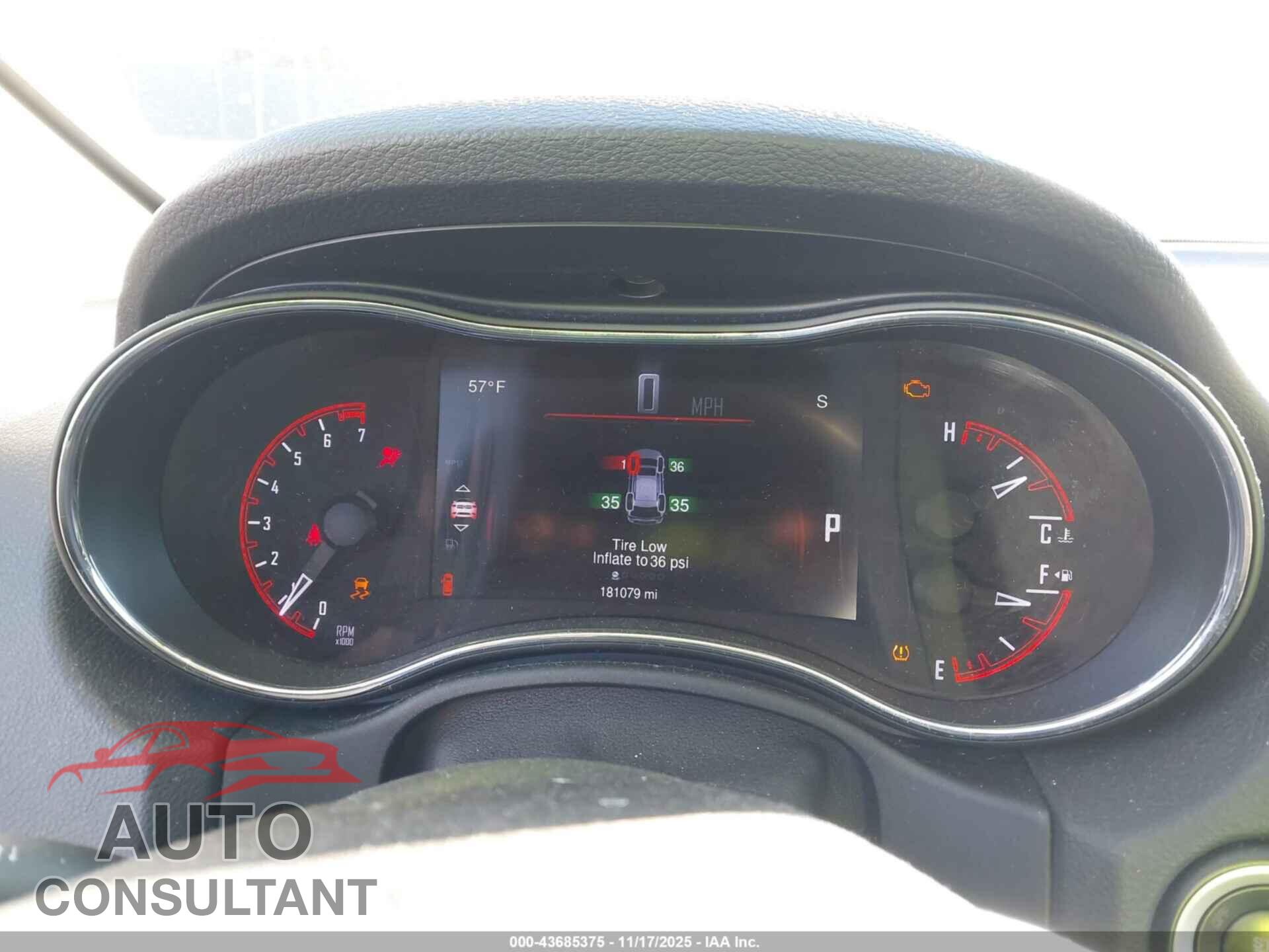 DODGE DURANGO 2015 - 1C4RDJAG3FC128446