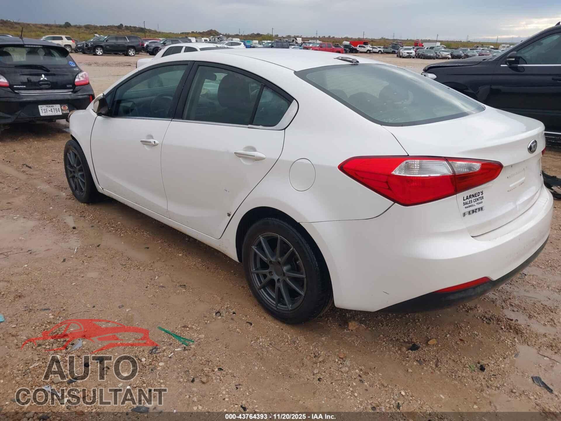 KIA FORTE 2014 - KNAFX4A84E5103575