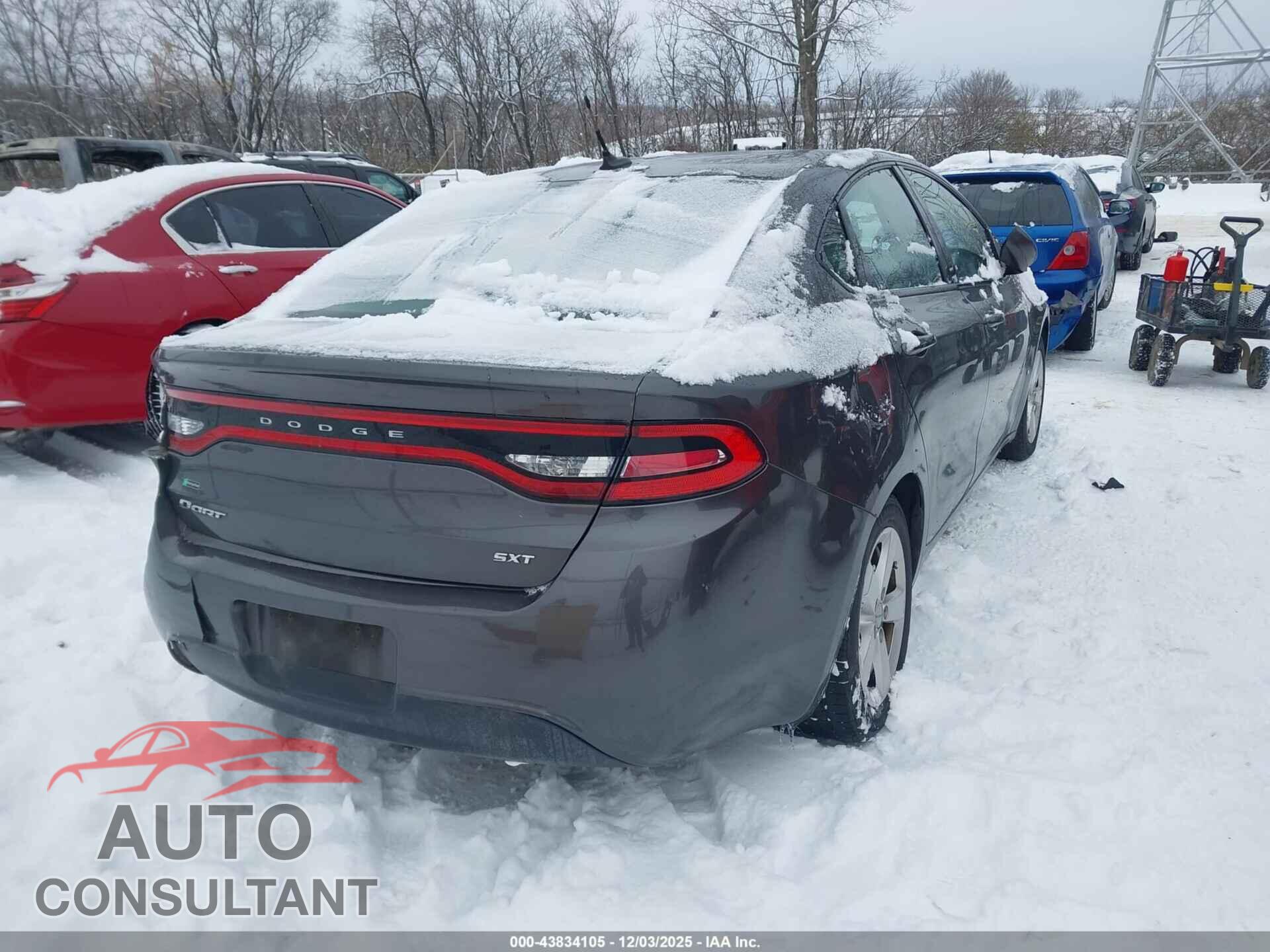 DODGE DART 2016 - 1C3CDFBB2GD563982