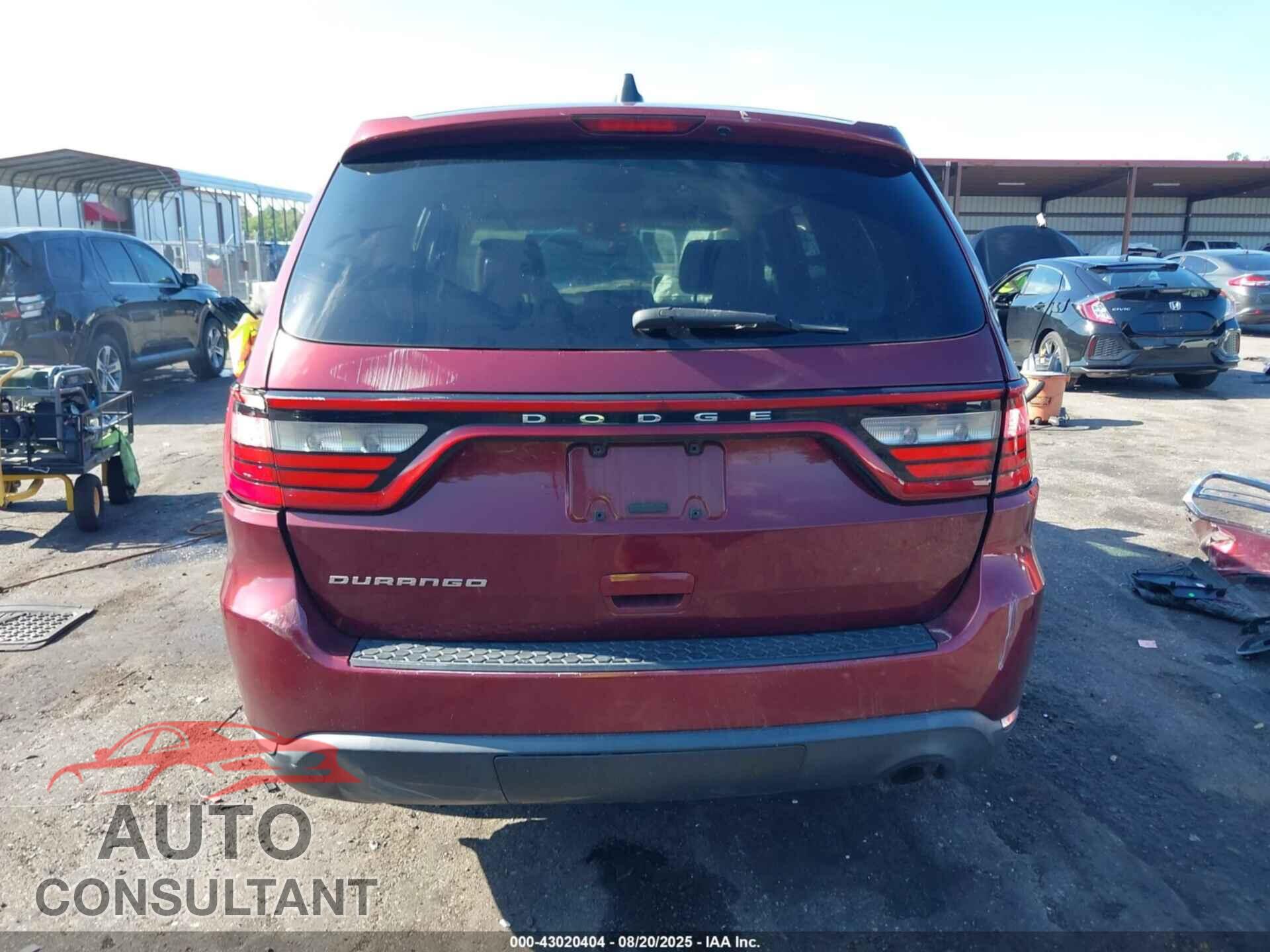 DODGE DURANGO 2017 - 1C4RDHAG1HC904908