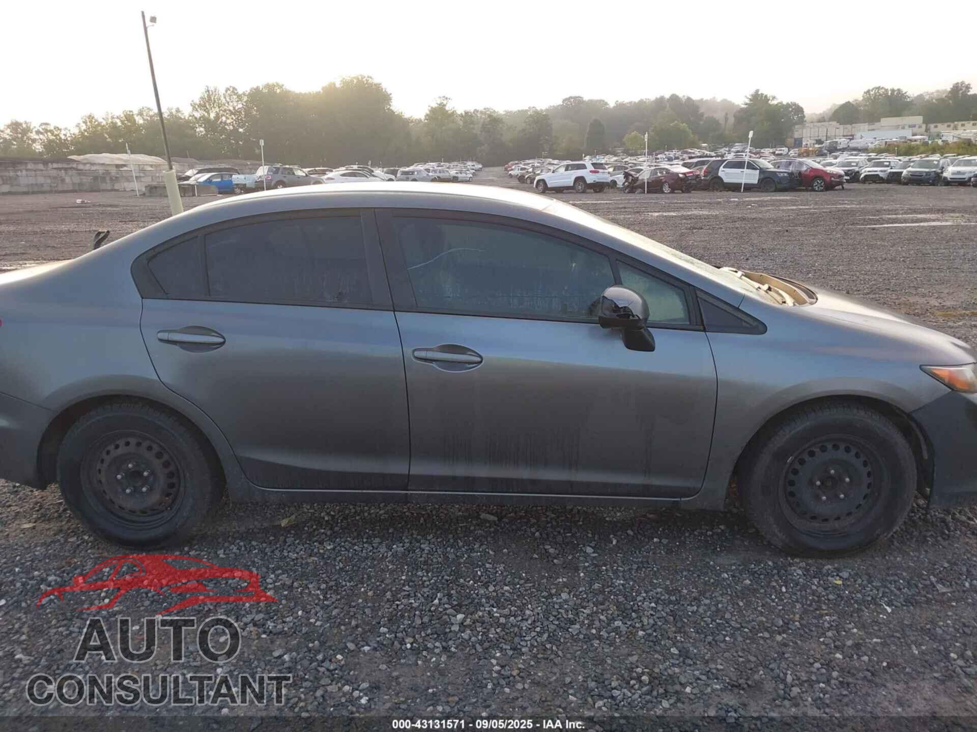 HONDA CIVIC 2012 - 19XFB2F54CE032173