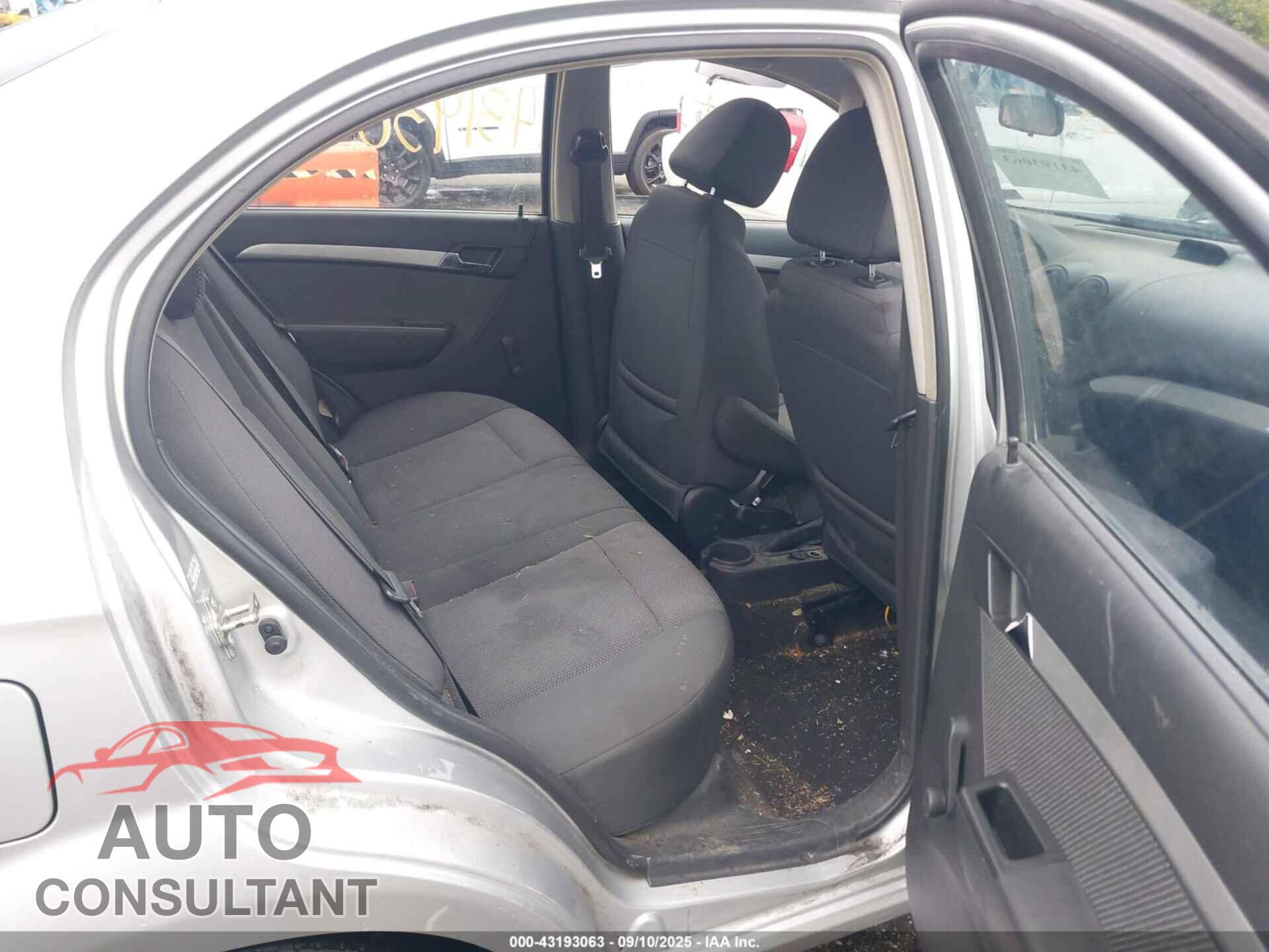 CHEVROLET AVEO 2011 - KL1TD5DE1BB224722