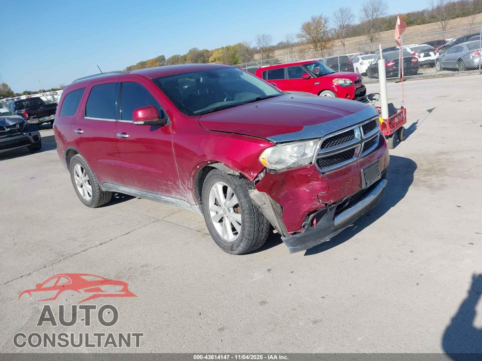 DODGE DURANGO 2013 - 1C4RDJDG3DC614313