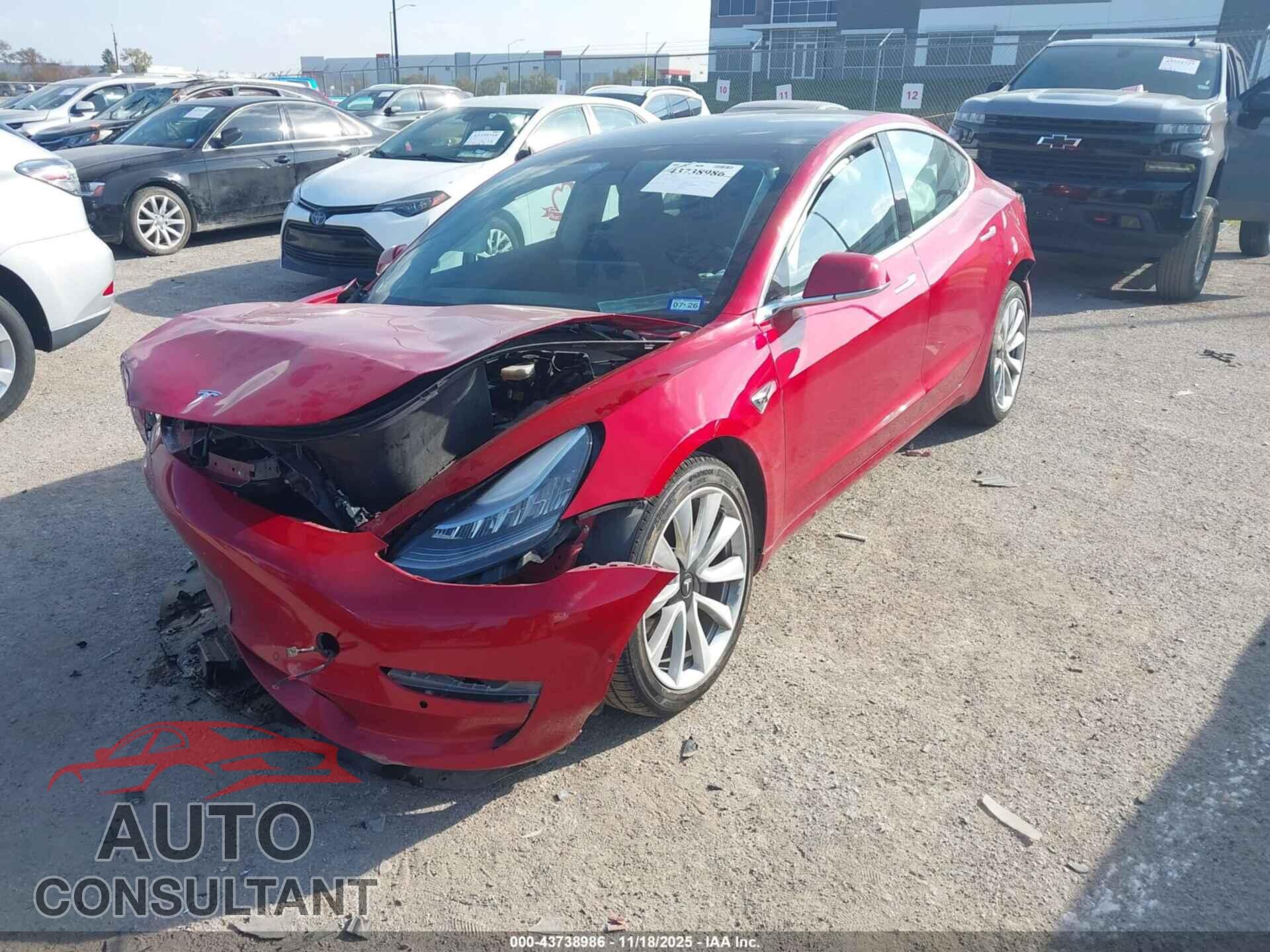 TESLA MODEL 3 2020 - 5YJ3E1EB6LF647944