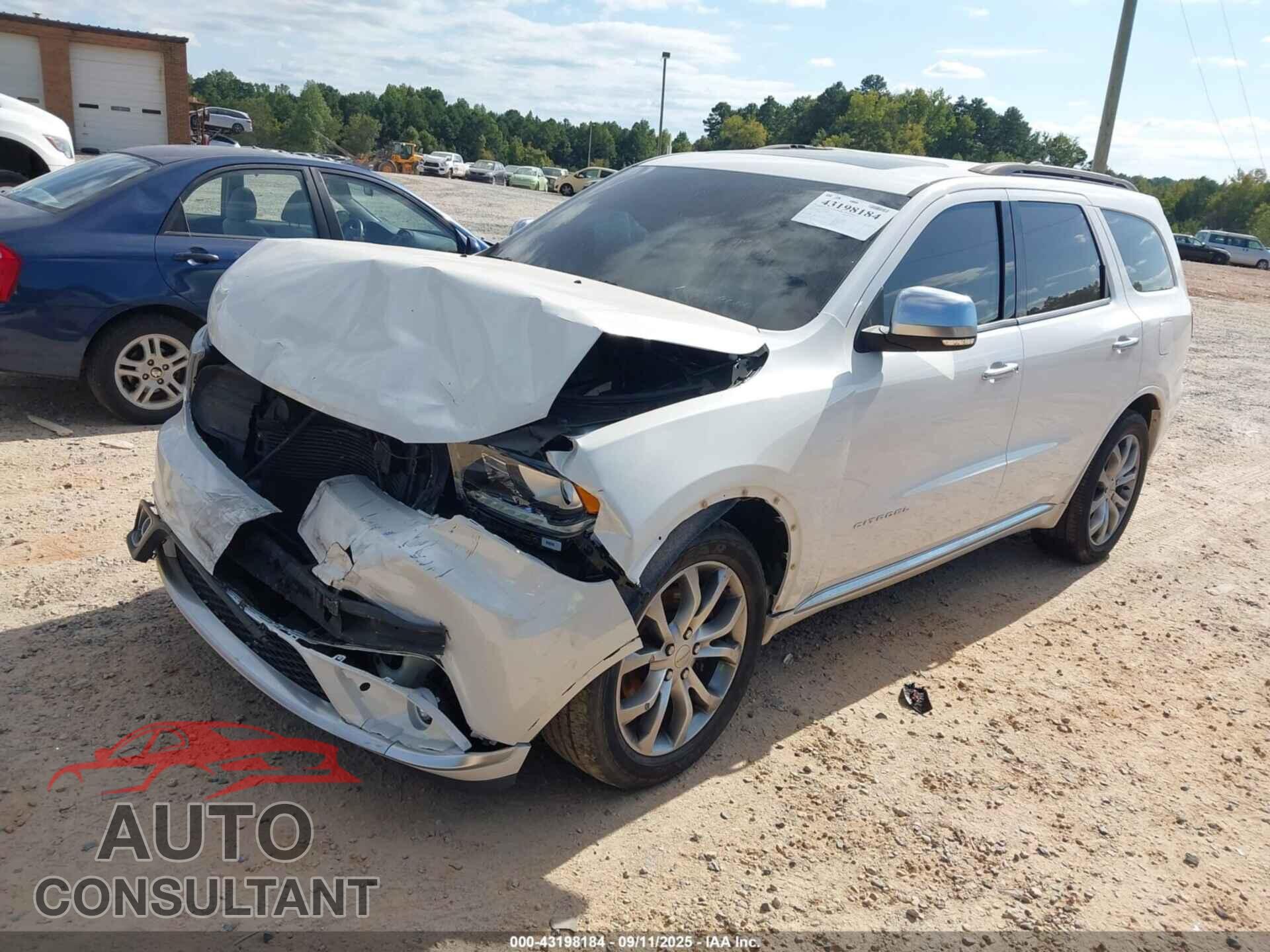 DODGE DURANGO 2017 - 1C4RDHEG1HC680727