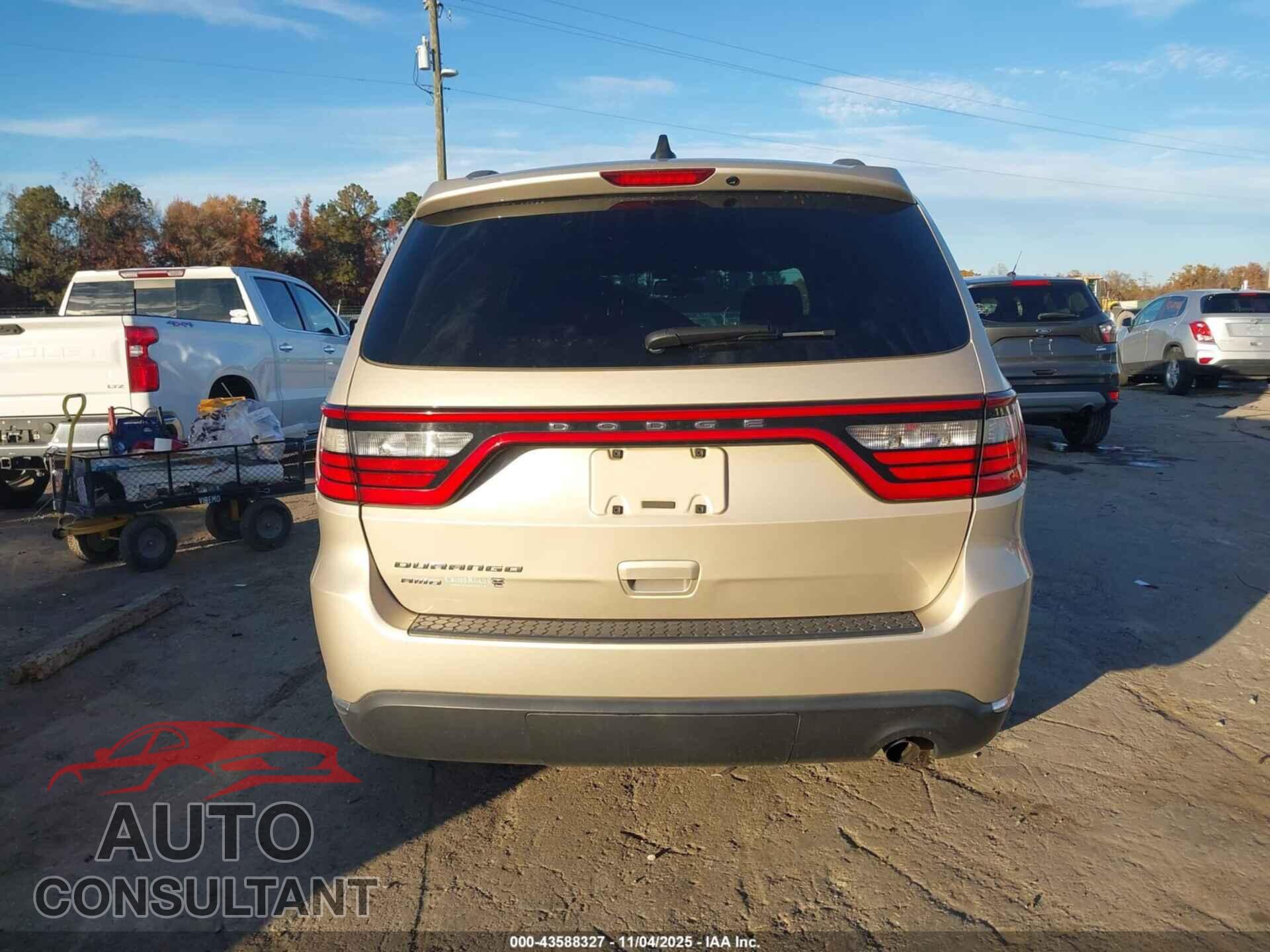 DODGE DURANGO 2014 - 1C4RDJAG6EC595567