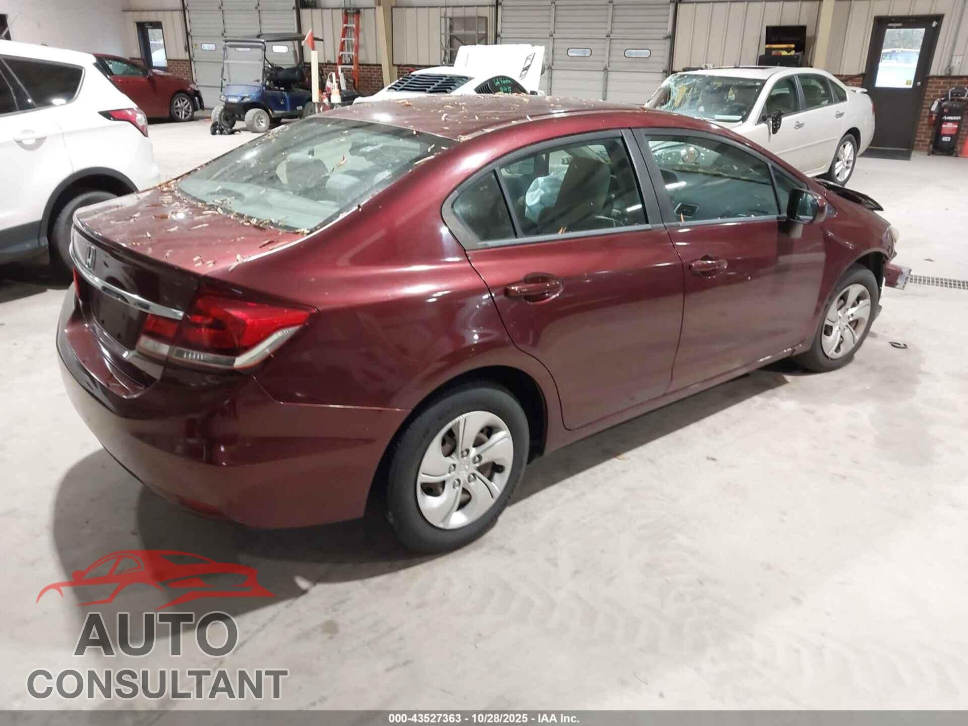 HONDA CIVIC 2014 - 19XFB2F53EE204549