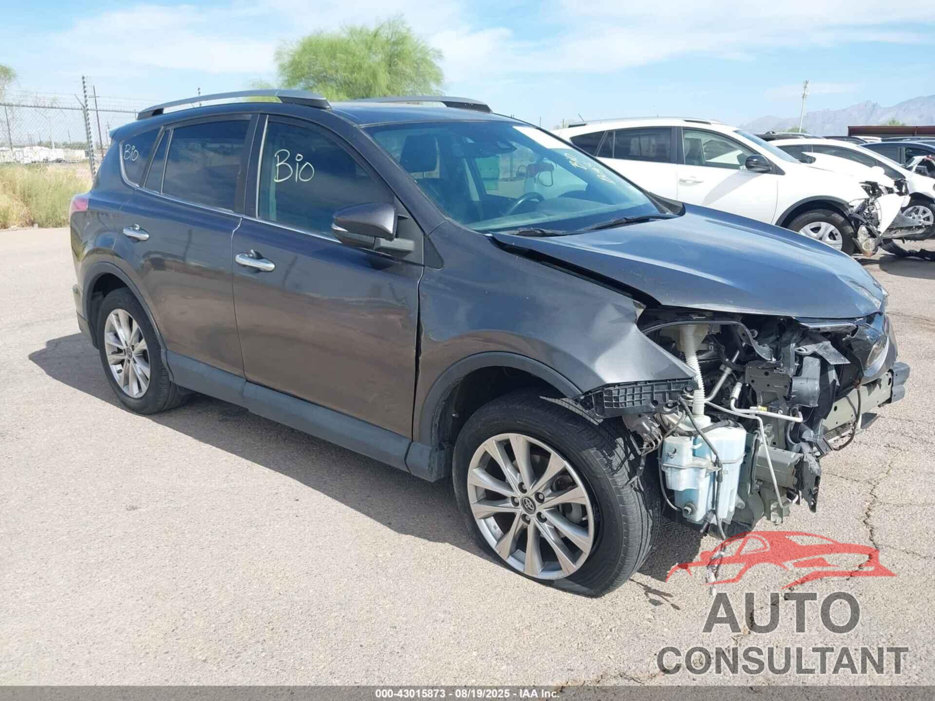TOYOTA RAV4 2018 - 2T3YFREV6JW512739