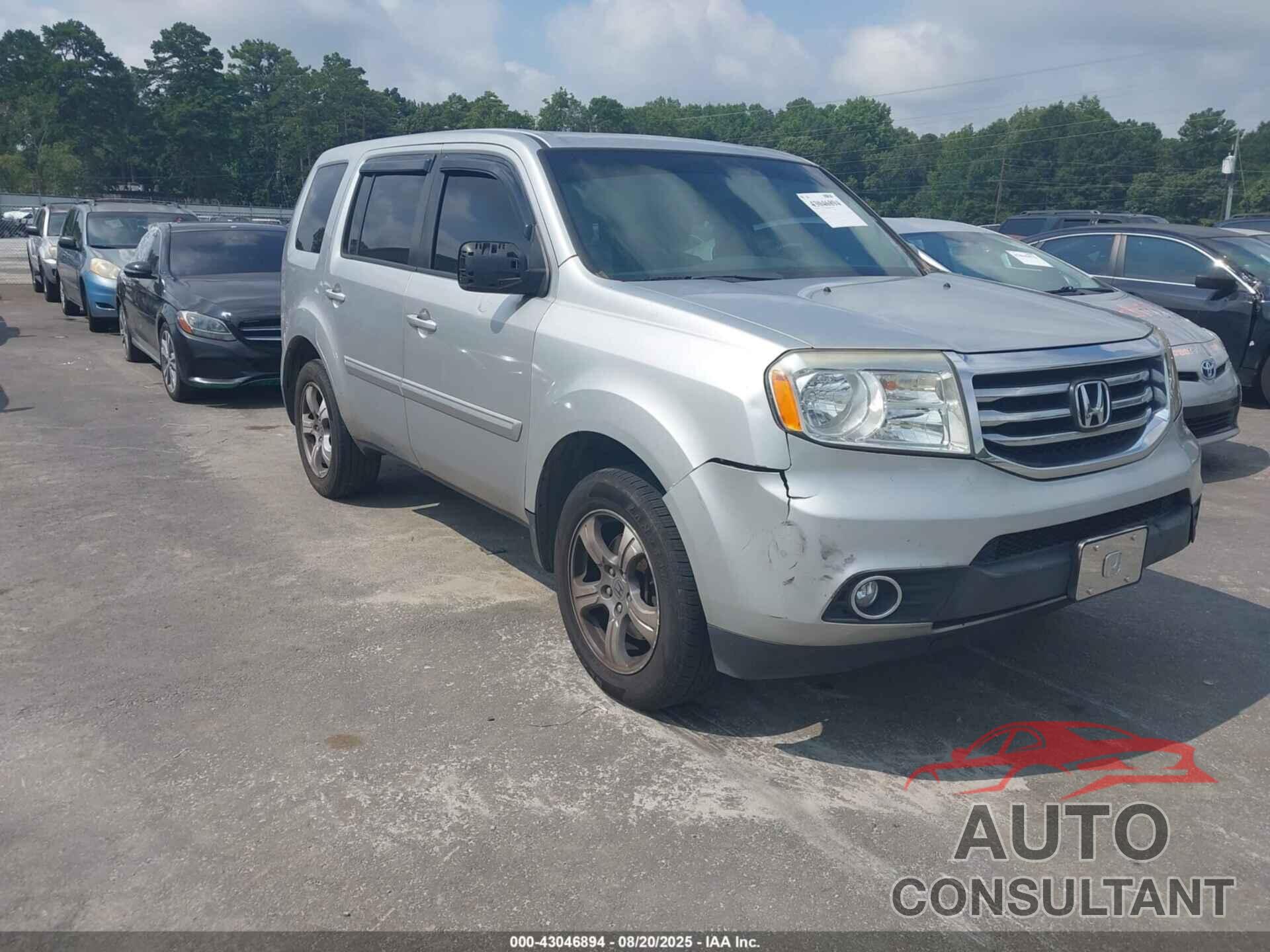HONDA PILOT 2012 - 5FNYF3H4XCB002676