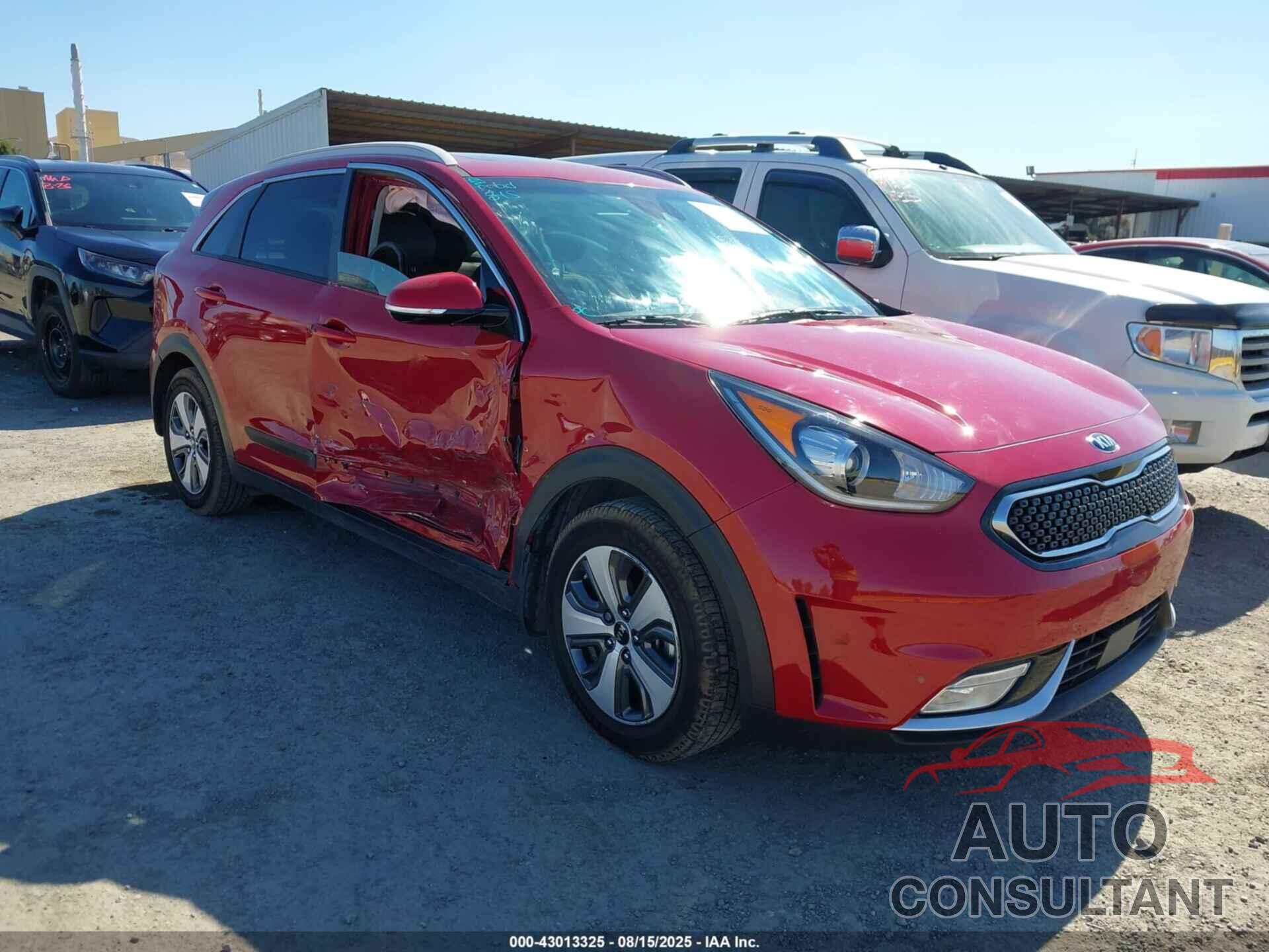 KIA NIRO 2018 - KNDCE3LC1J5127821