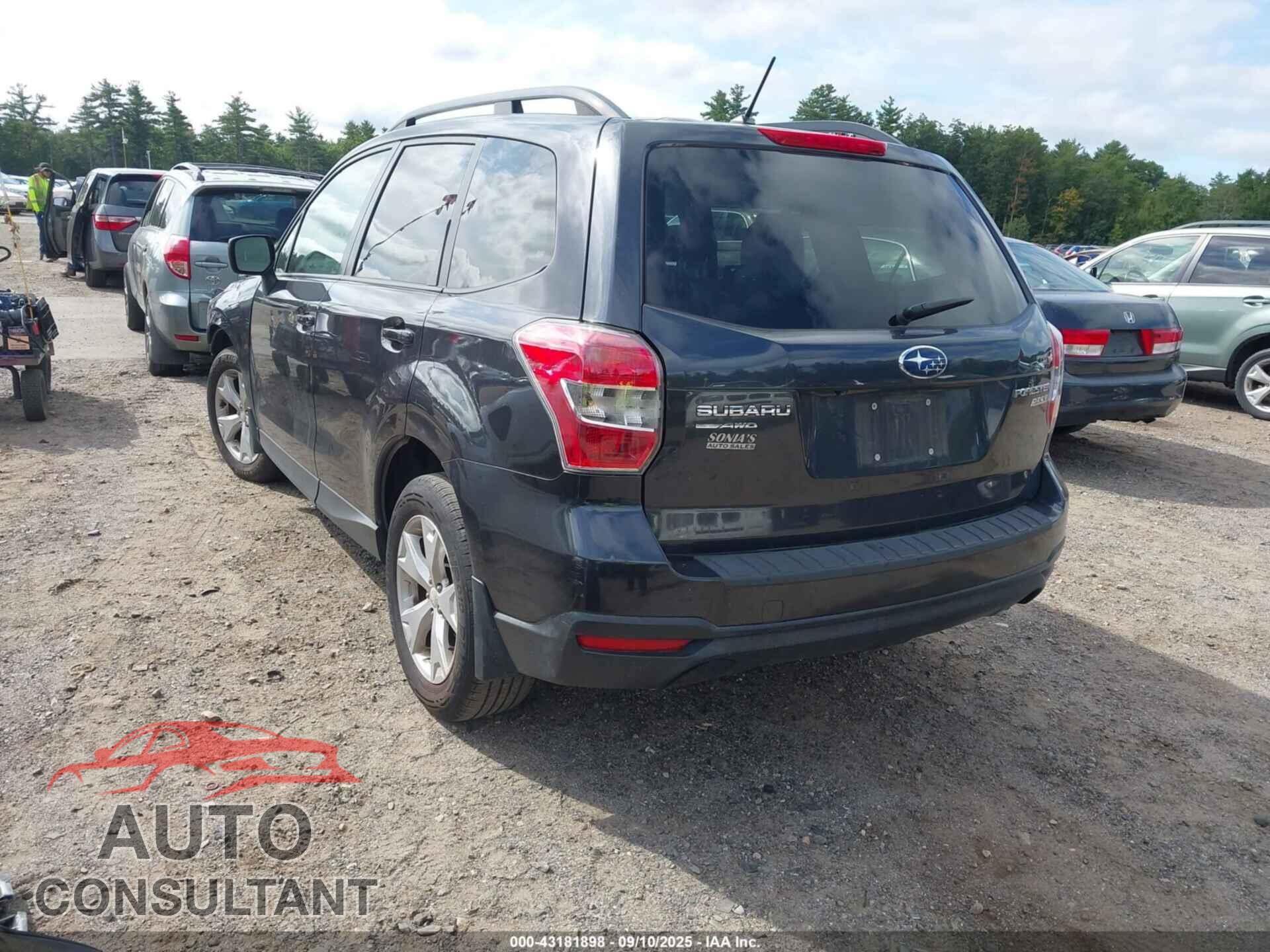 SUBARU FORESTER 2015 - JF2SJADC3FH527140