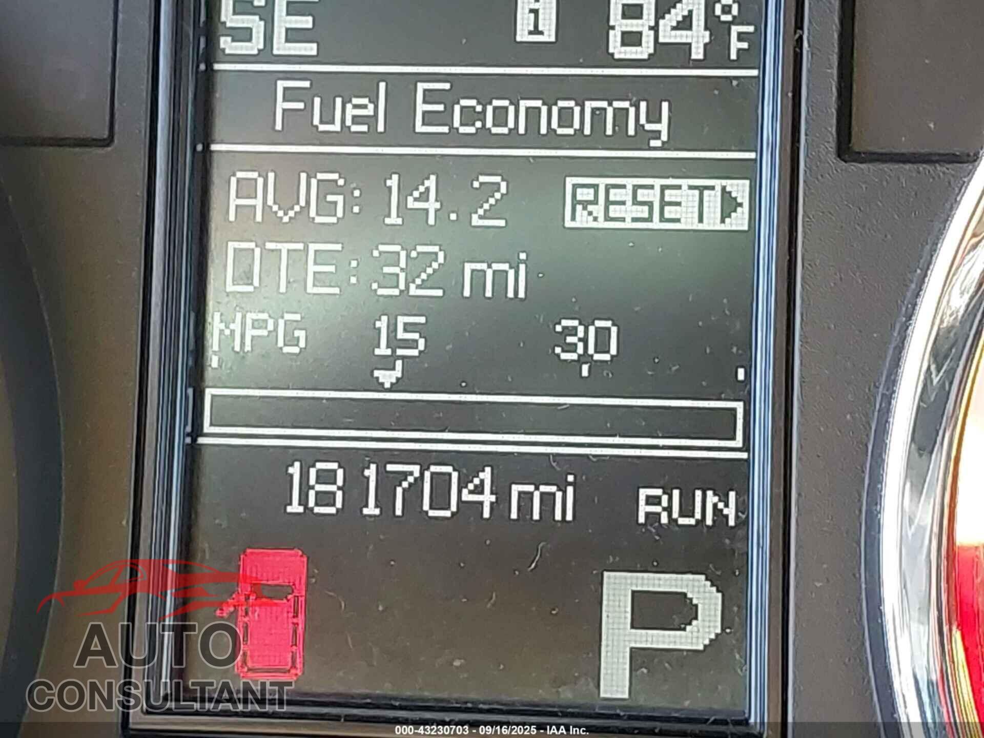 DODGE DURANGO 2012 - 1C4RDJAG5CC195741