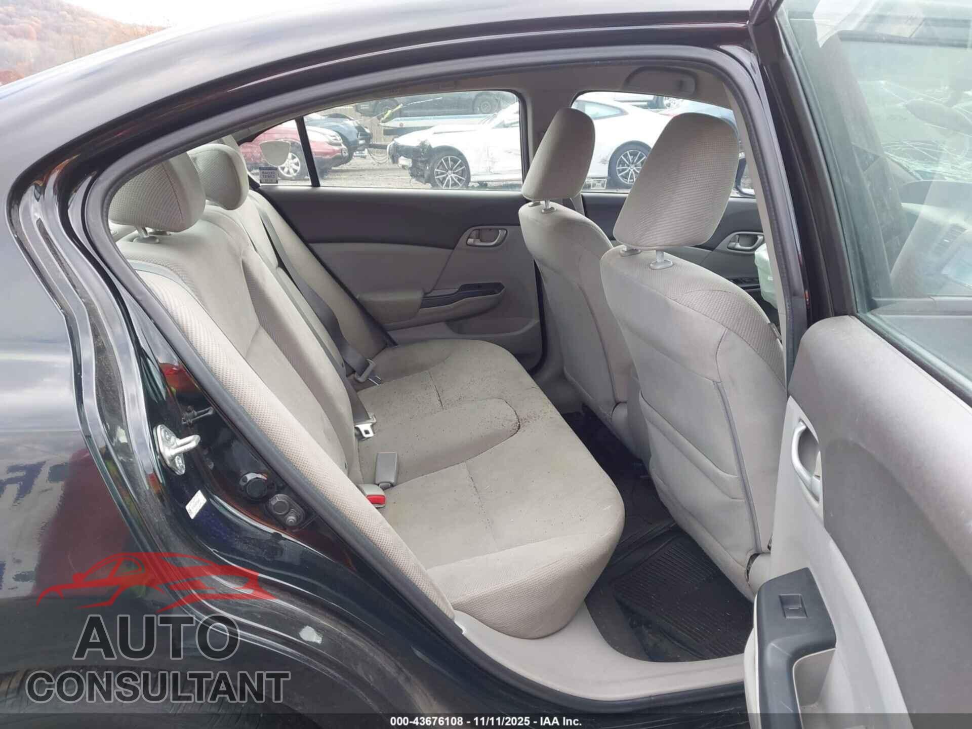 HONDA CIVIC 2012 - 19XFB2F53CE366467