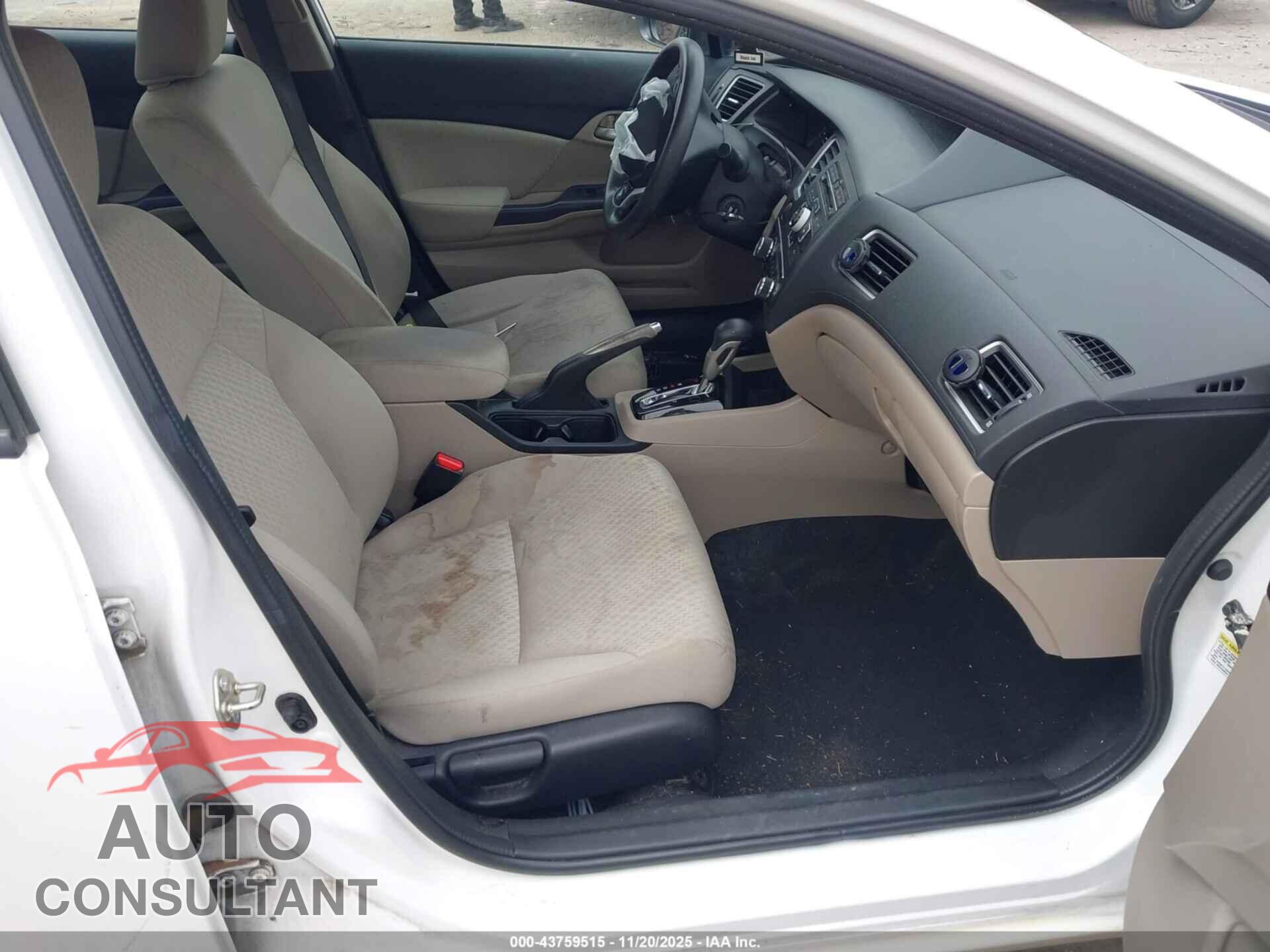 HONDA CIVIC 2014 - 19XFB2F57EE039587